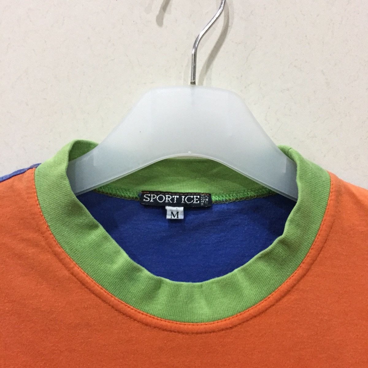 Iceberg × Vintage SPORT ICE t shirt spell out big design.. Italian designer Size US M / EU 48-50 / 2 - 5 Thumbnail