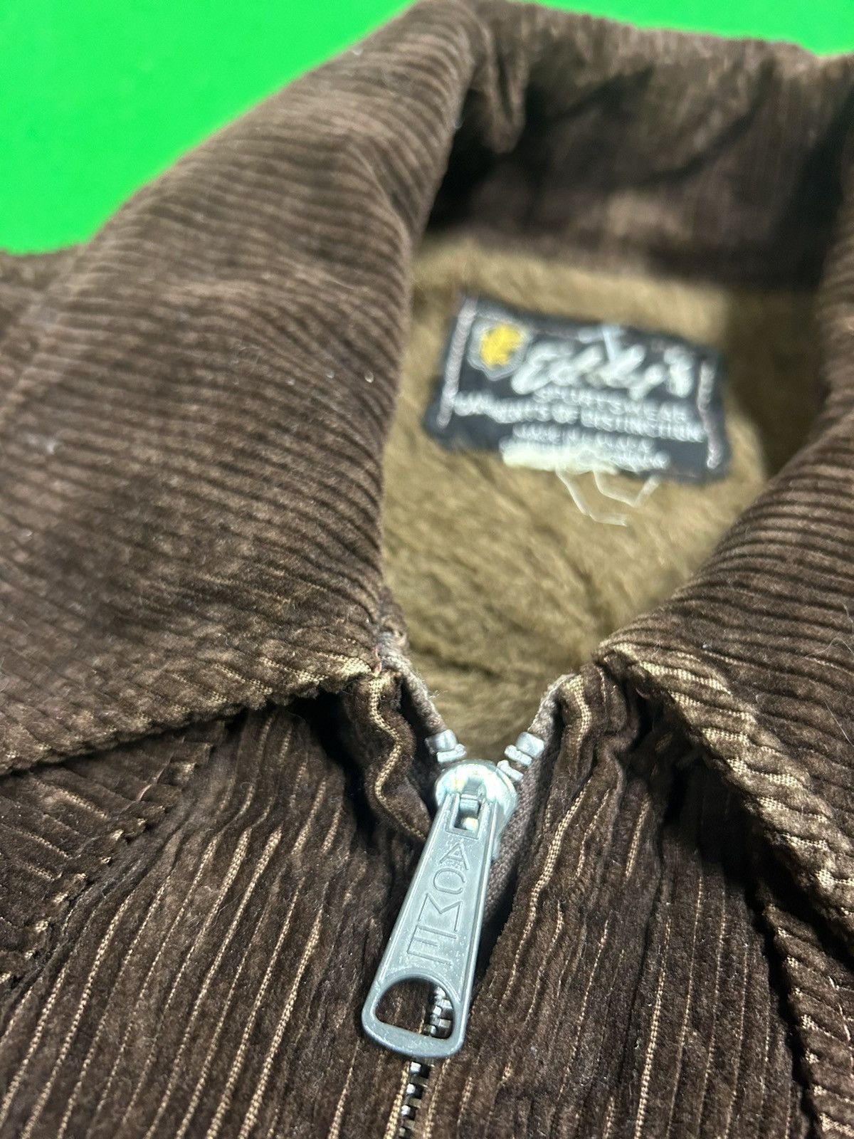 Vintage Vintage Brown Corduroy Jacket From 1968 Size US L / EU 52-54 / 3 - 4 Thumbnail