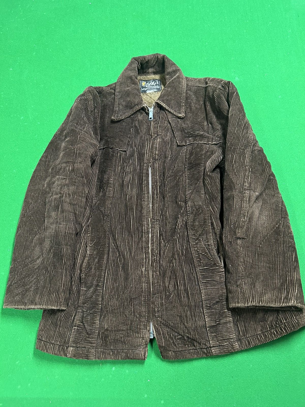 Vintage Vintage Brown Corduroy Jacket From 1968 Size US L / EU 52-54 / 3 - 1 Thumbnail