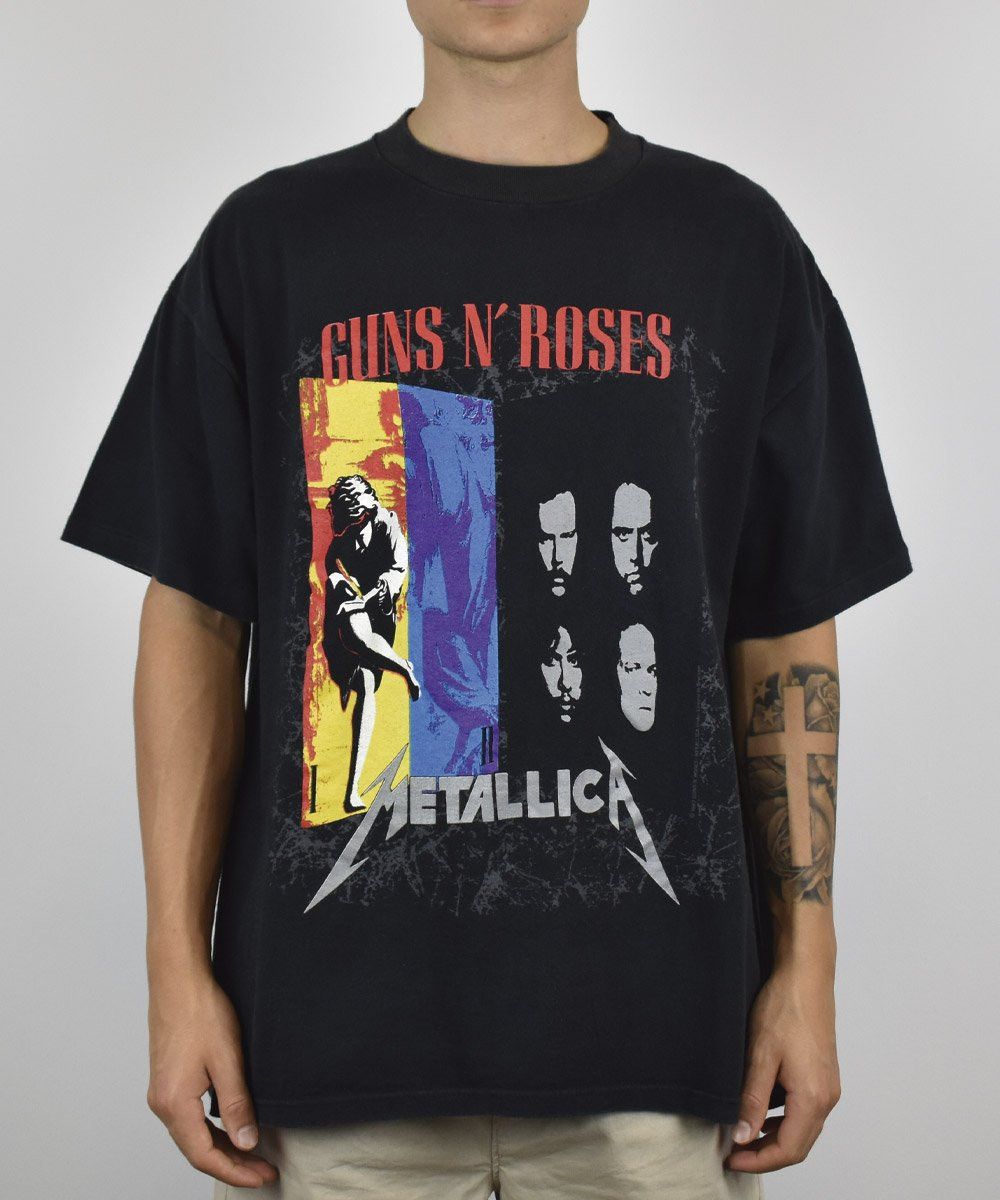 Guns N Roses × Metallica × Vintage 1992 METALLICA & GUNS N´ROSES 