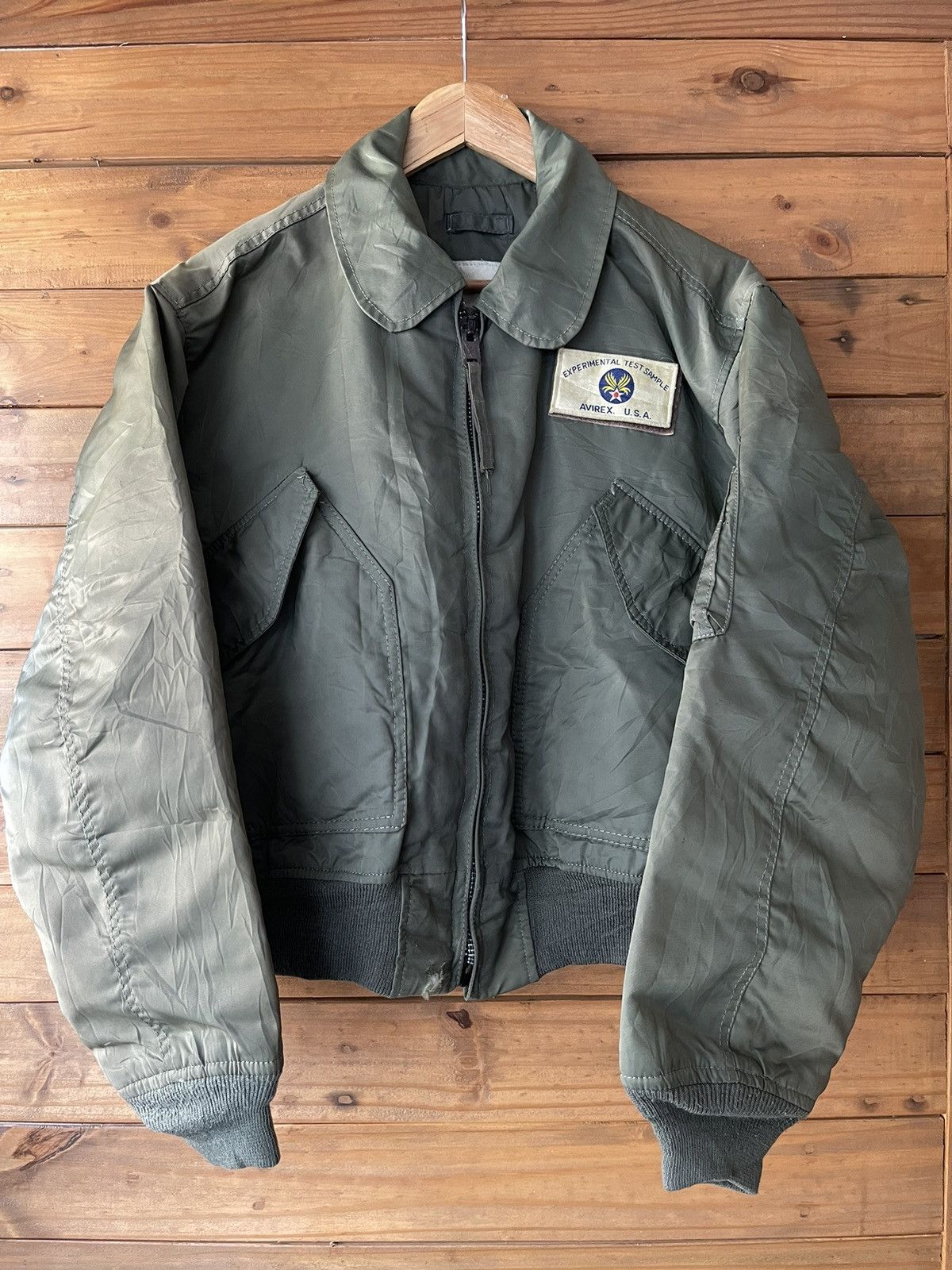 Avirex Military Bomber Flight Jacket USA