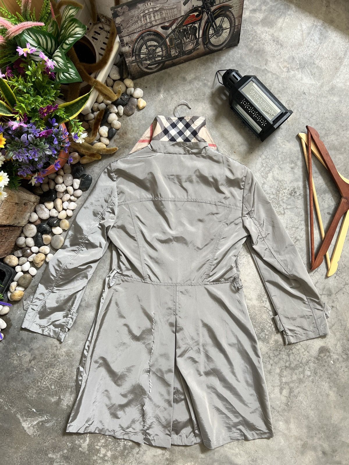 Burberry Vintage 🖤 Burberry Double Breast Trench Coat Size US S / EU 44-46 / 1 - 5 Thumbnail
