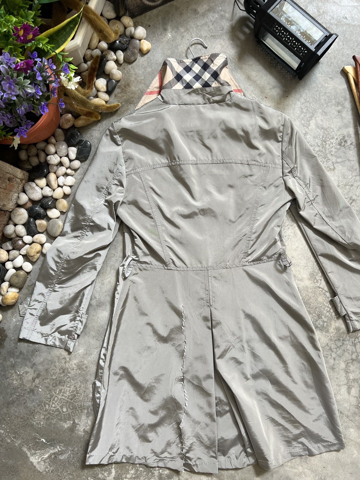 Burberry Vintage 🖤 Burberry Double Breast Trench Coat Size US S / EU 44-46 / 1 - 7 Thumbnail