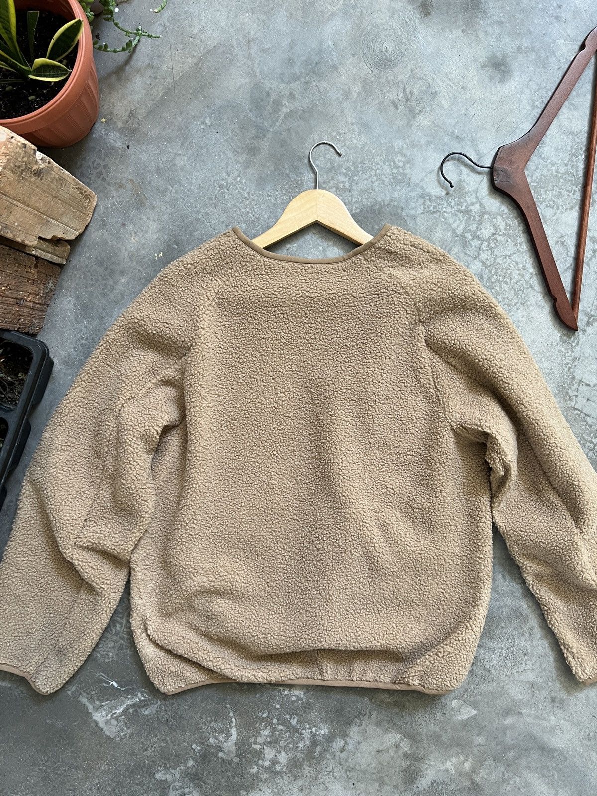 Japanese Brand × Uniqlo VTG 🔥 Uniqlo Deep Pile Fleece Sherpa Zipper Up Warm Cardigan Size US L / EU 52-54 / 3 - 9 Thumbnail