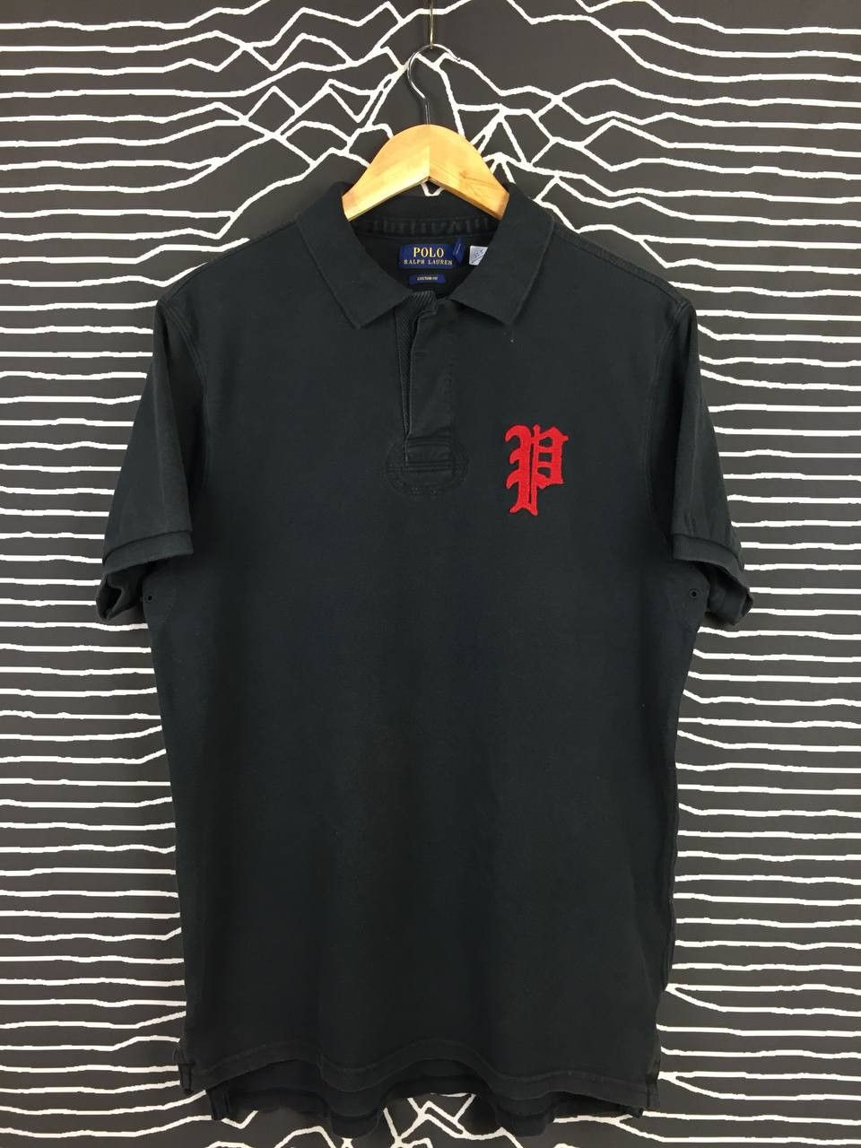 Polo Ralph Lauren Vtg Polo Ralph Lauren Embroidered logo Custom Fit Polo Tee Size US L / EU 52-54 / 3 - 2 Thumbnail