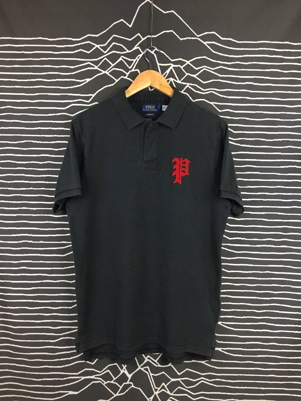 Polo Ralph Lauren Vtg Polo Ralph Lauren Embroidered logo Custom Fit Polo Tee Size US L / EU 52-54 / 3 - 1 Thumbnail