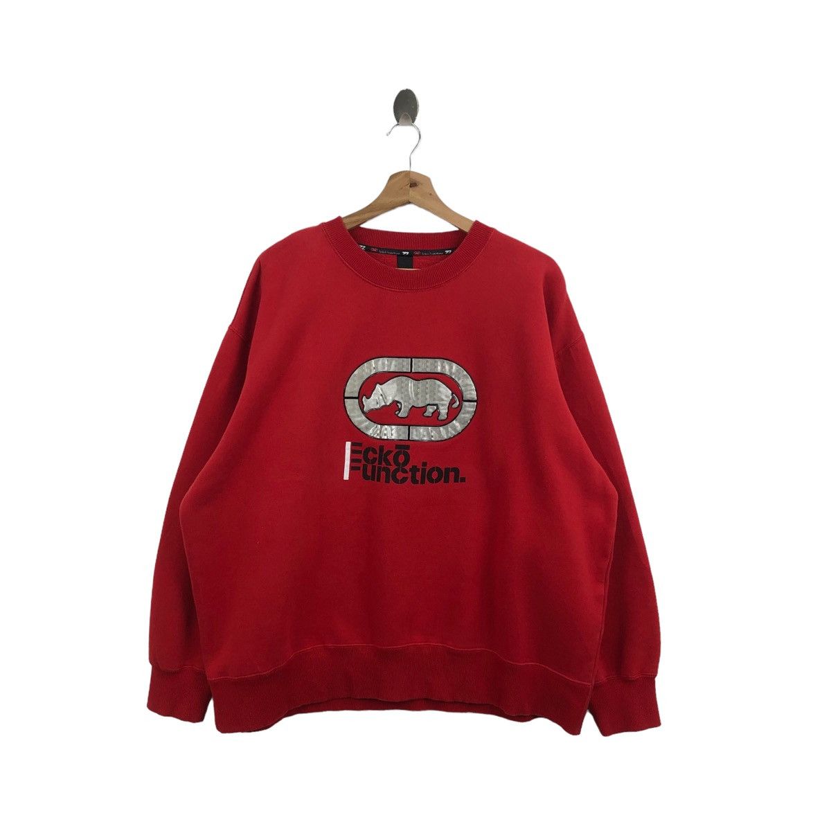 Pick!! Vtg ECKO FUNCTION Big Logo Embroidery Sweatshirt