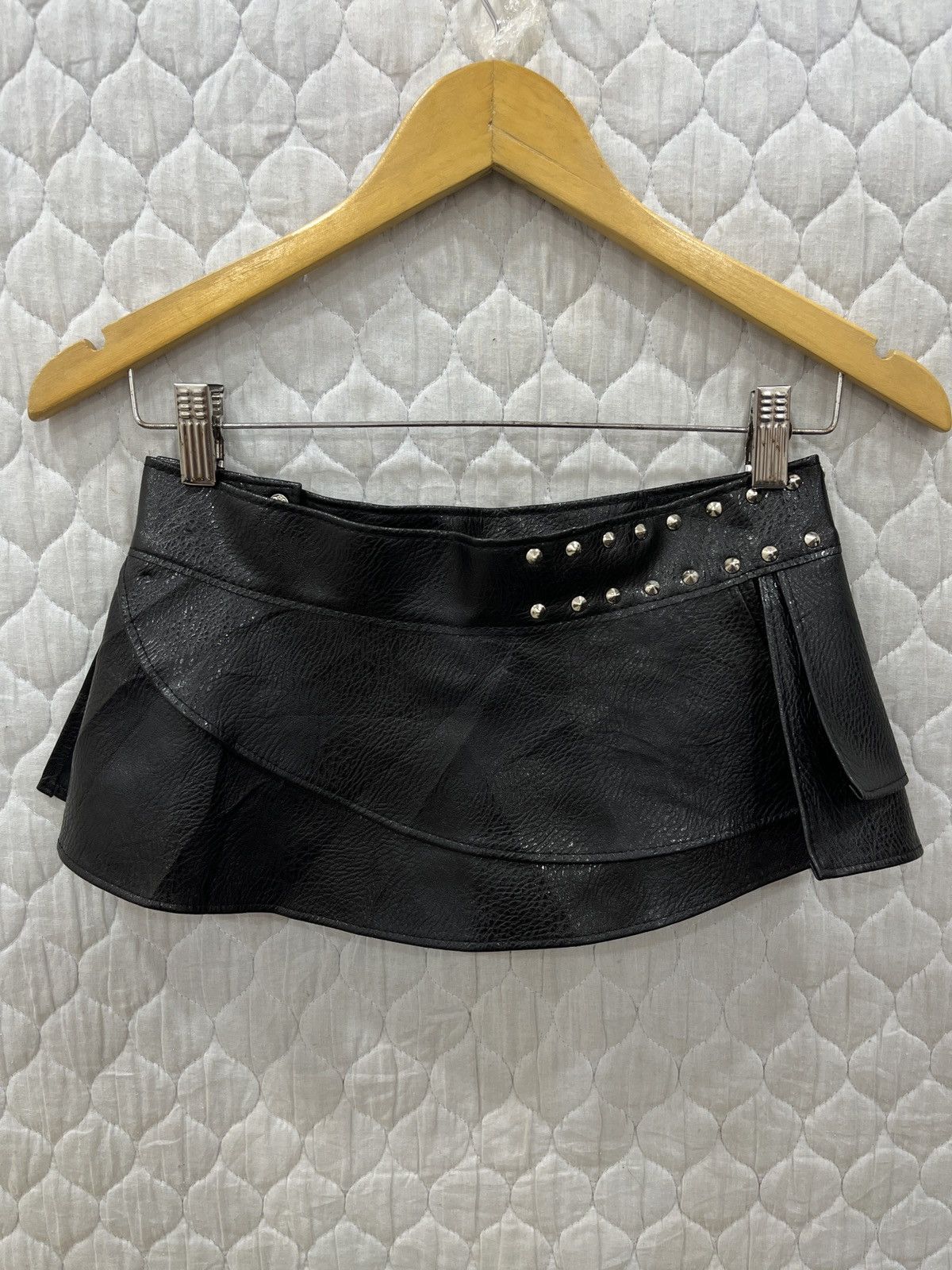 Other (Qqq). UNBRANDED PU LEATHER PUNK SKIRTS Size 25" / US 0 / IT 36 - 5 Thumbnail