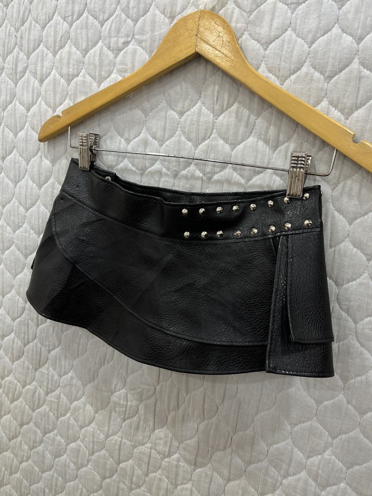 Other (Qqq). UNBRANDED PU LEATHER PUNK SKIRTS Size 25" / US 0 / IT 36 - 6 Thumbnail