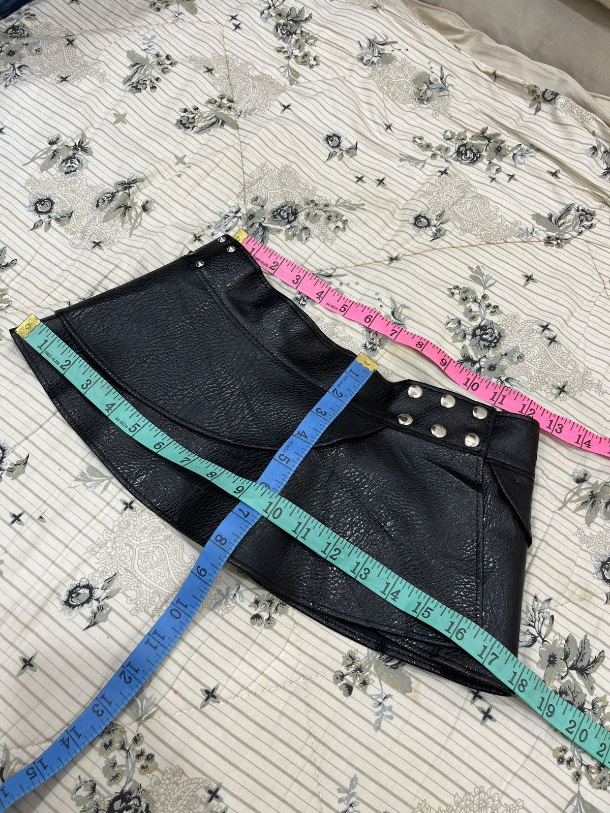 Other (Qqq). UNBRANDED PU LEATHER PUNK SKIRTS Size 25" / US 0 / IT 36 - 12 Thumbnail