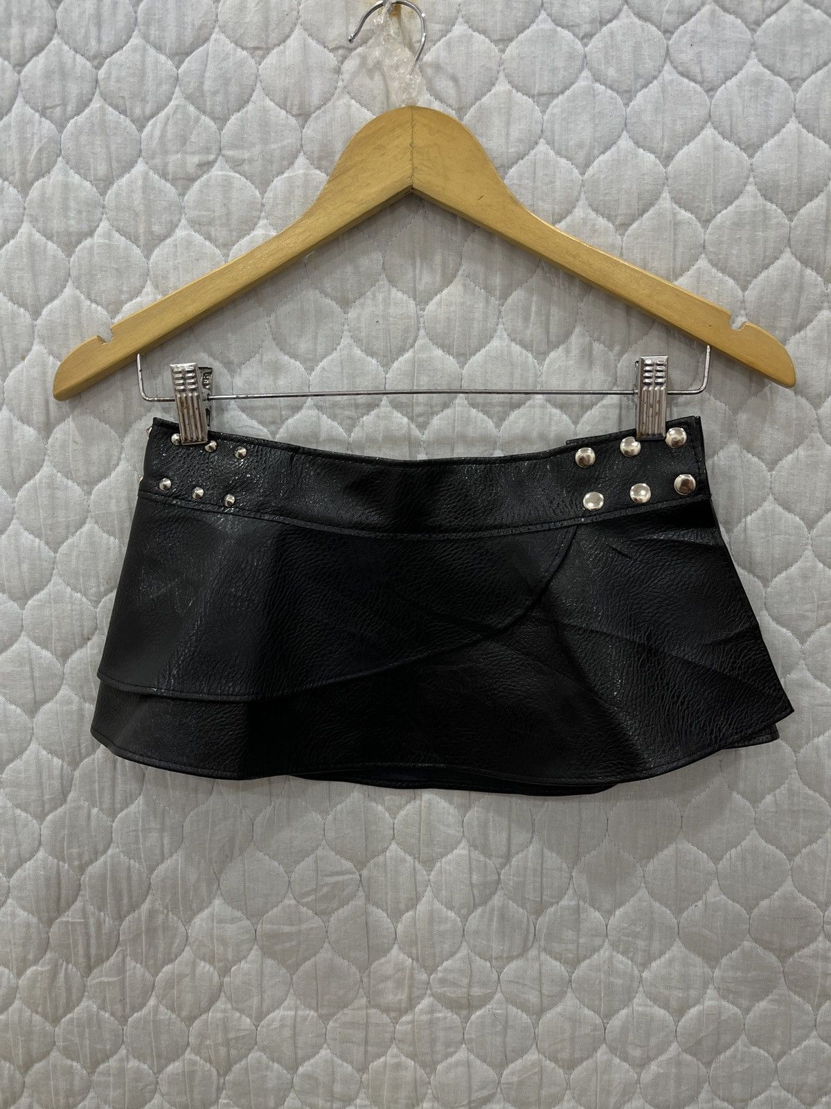 Other (Qqq). UNBRANDED PU LEATHER PUNK SKIRTS Size 25" / US 0 / IT 36 - 1 Thumbnail