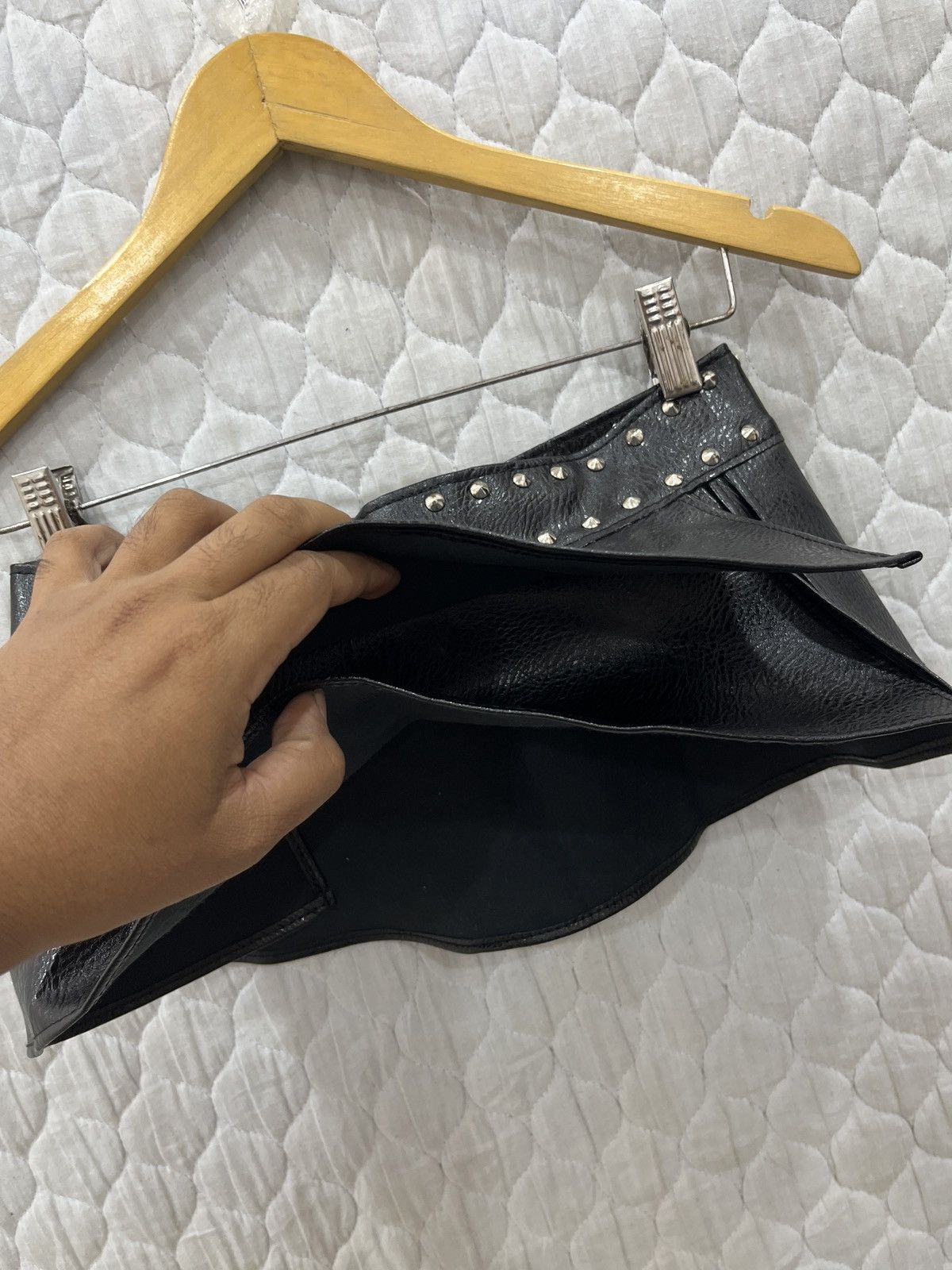 Other (Qqq). UNBRANDED PU LEATHER PUNK SKIRTS Size 25" / US 0 / IT 36 - 8 Thumbnail