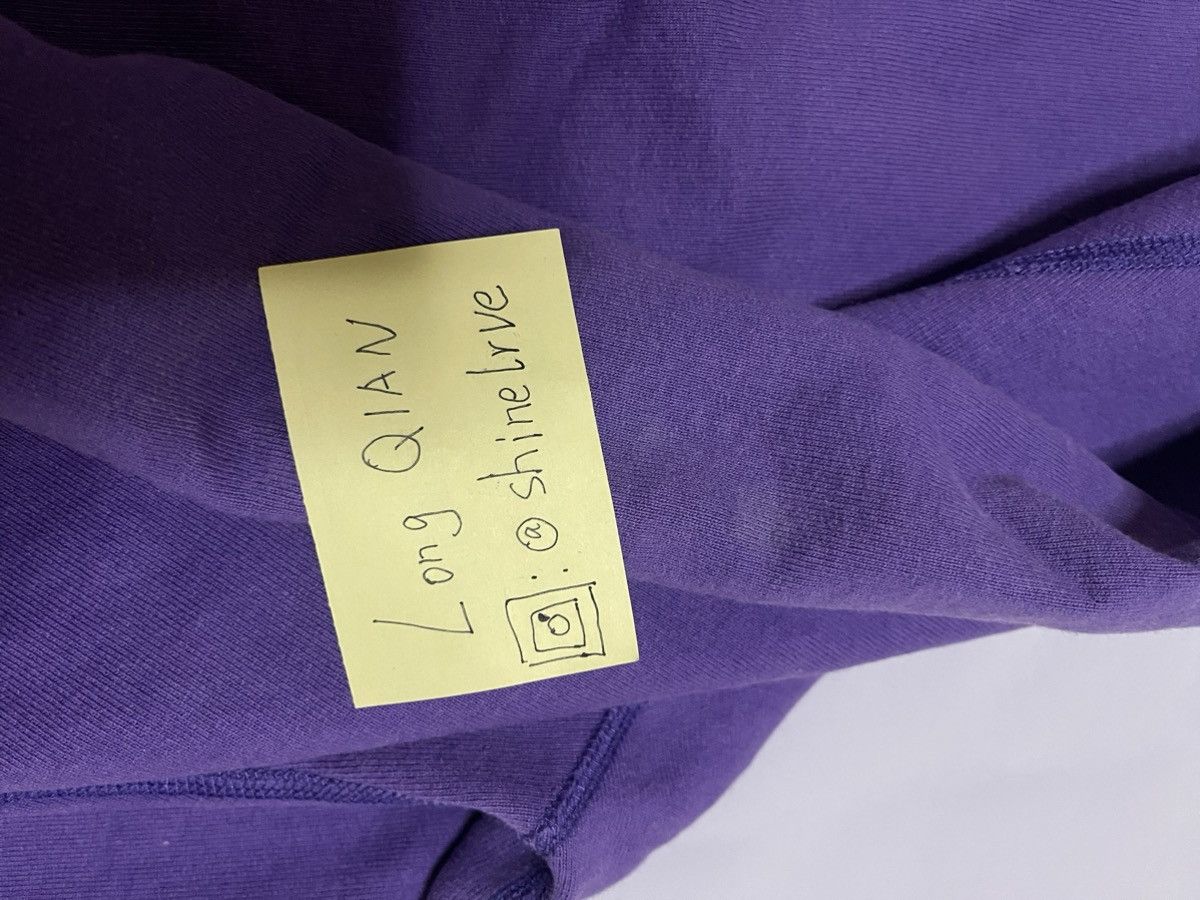Supreme Supreme 2005 teal on purple box logo crewneck Size US L / EU 52-54 / 3 - 11 Thumbnail
