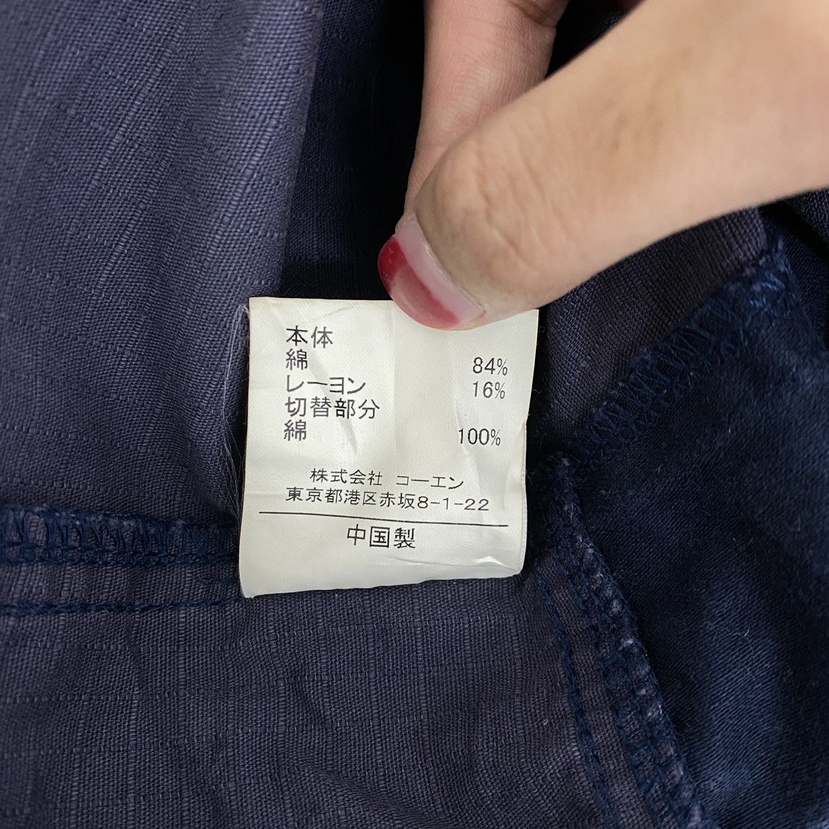 Japanese Brand COEN CO Japan Brand Black Patchwork Design Button Up Shirts Size US L / EU 52-54 / 3 - 5 Thumbnail