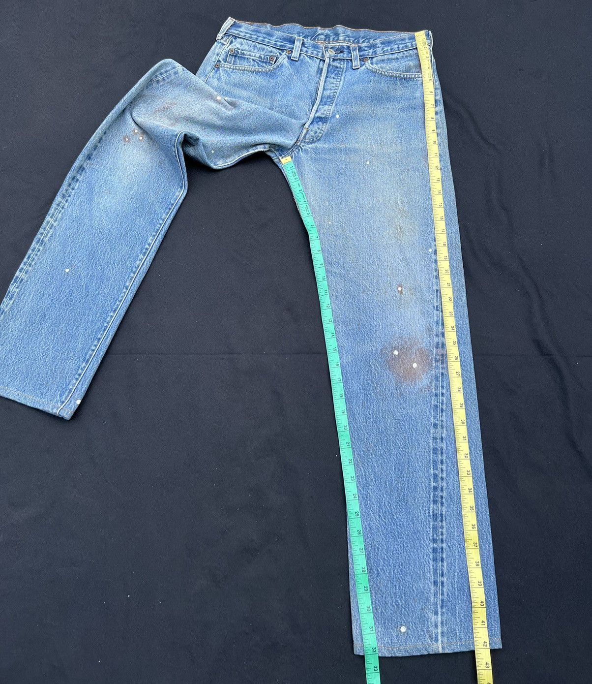 Levi's Vintage 80s Levi’s 501 #524 Redline Denim Jeans Size US 33 - 4 Thumbnail