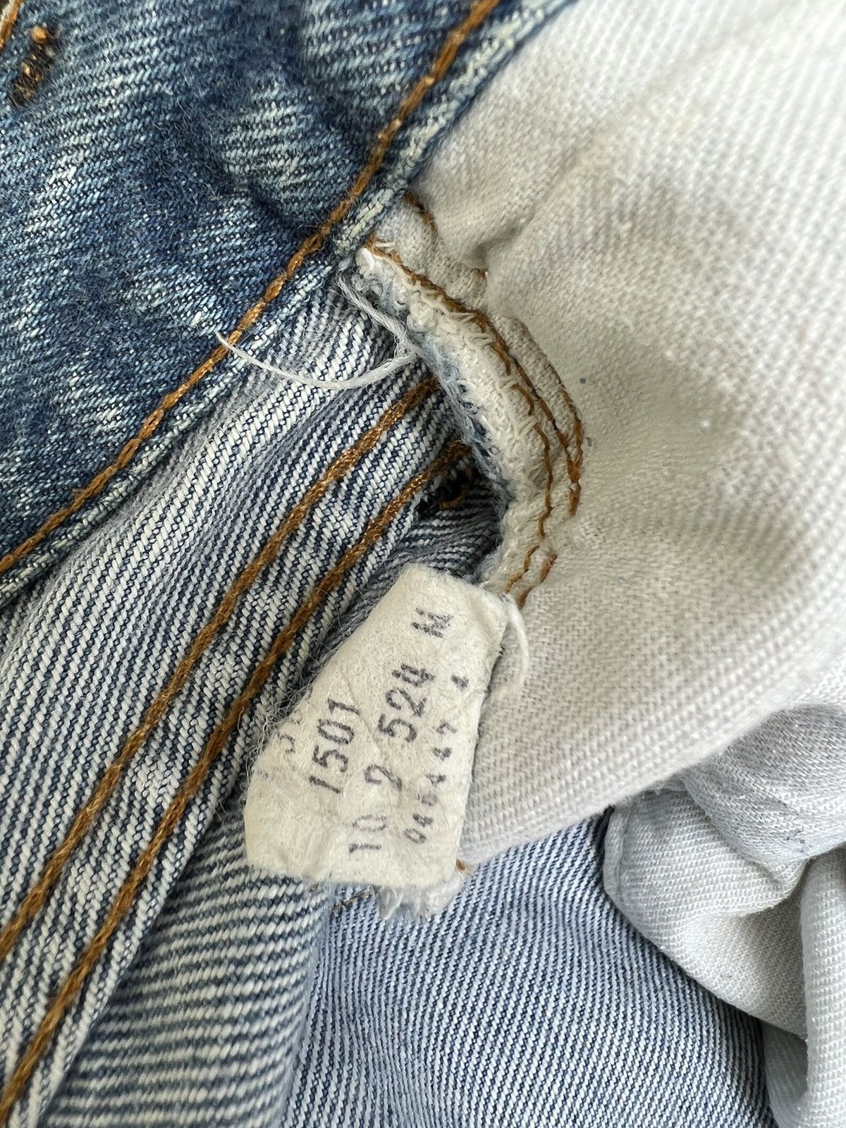 Levi's Vintage 80s Levi’s 501 #524 Redline Denim Jeans Size US 33 - 23 Thumbnail