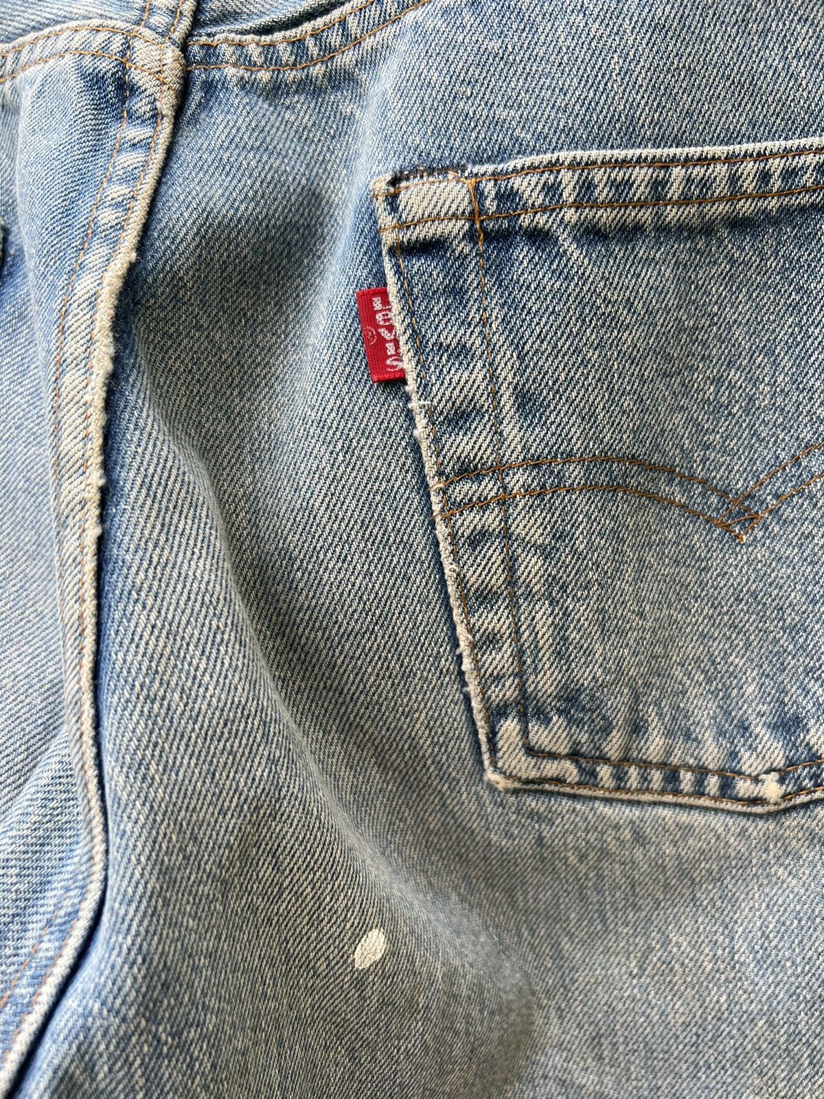 Levi's Vintage 80s Levi’s 501 #524 Redline Denim Jeans Size US 33 - 18 Thumbnail