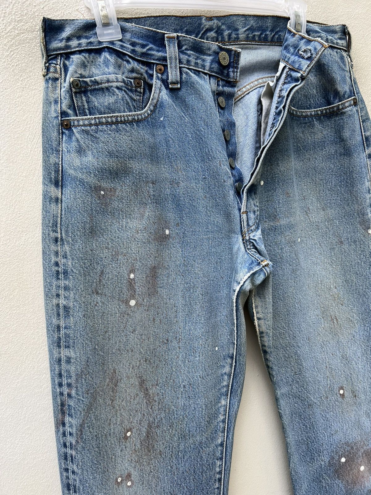 Levi's Vintage 80s Levi’s 501 #524 Redline Denim Jeans Size US 33 - 8 Thumbnail