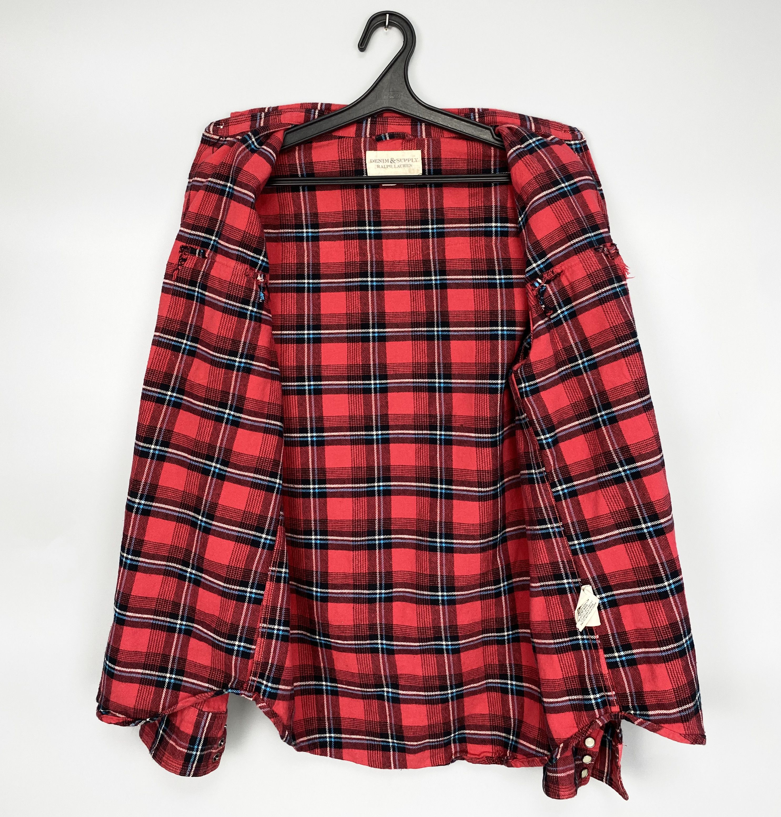 Ralph Lauren Ralph Lauren Denim Supply Checkered Flannel Shirt Size US S / EU 44-46 / 1 - 6 Thumbnail