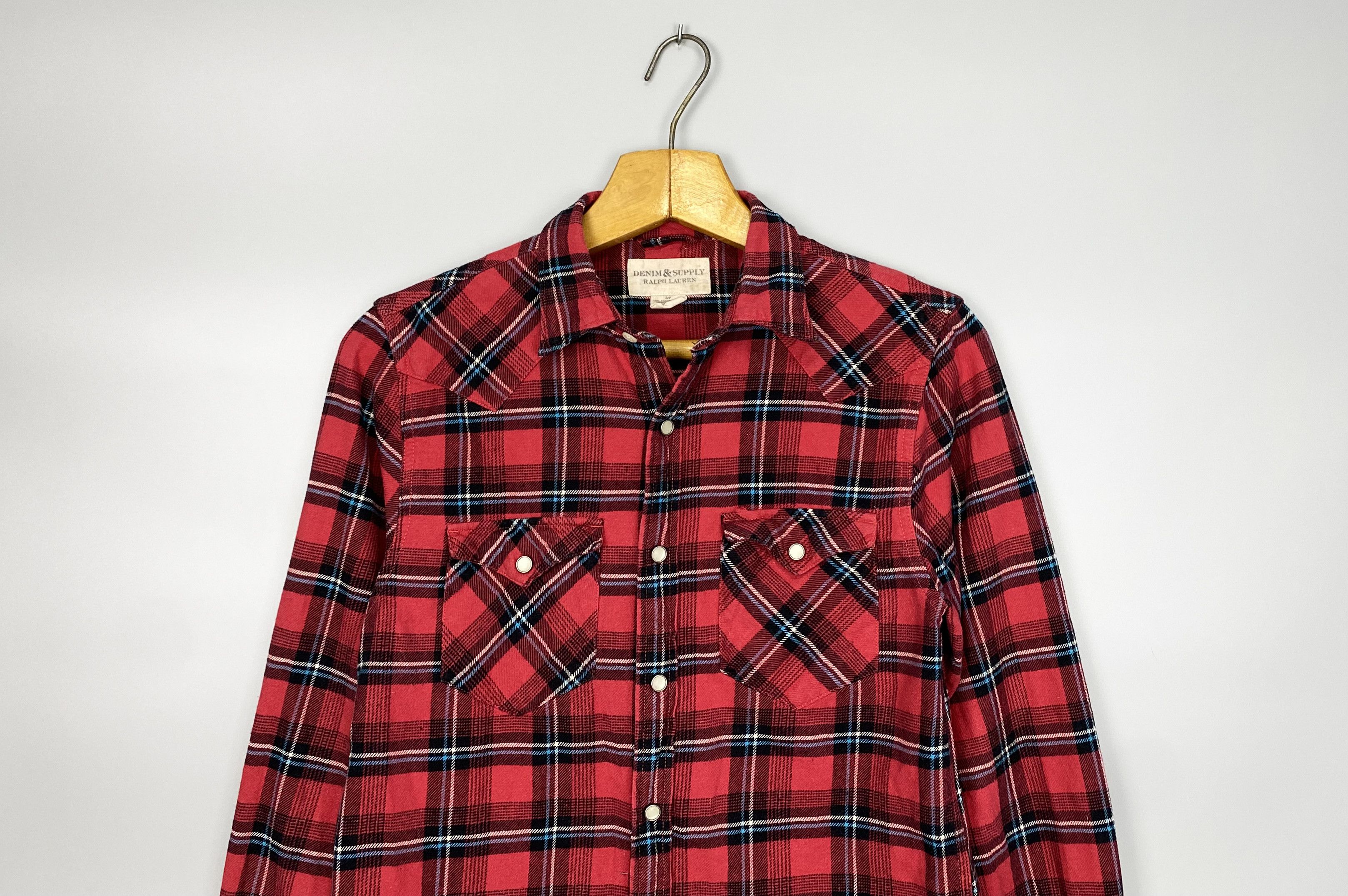 Ralph Lauren Ralph Lauren Denim Supply Checkered Flannel Shirt Size US S / EU 44-46 / 1 - 2 Thumbnail