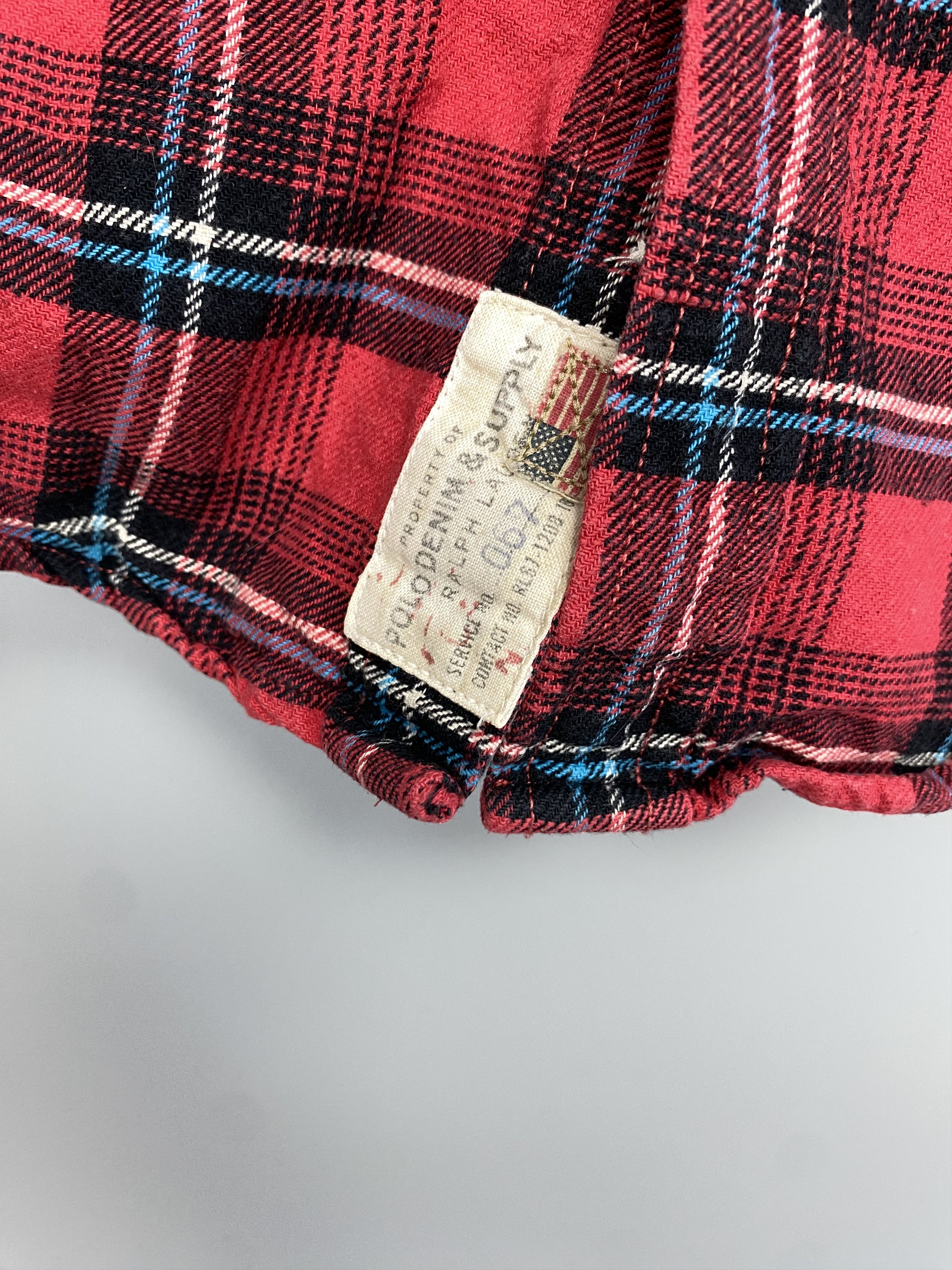 Ralph Lauren Ralph Lauren Denim Supply Checkered Flannel Shirt Size US S / EU 44-46 / 1 - 4 Thumbnail