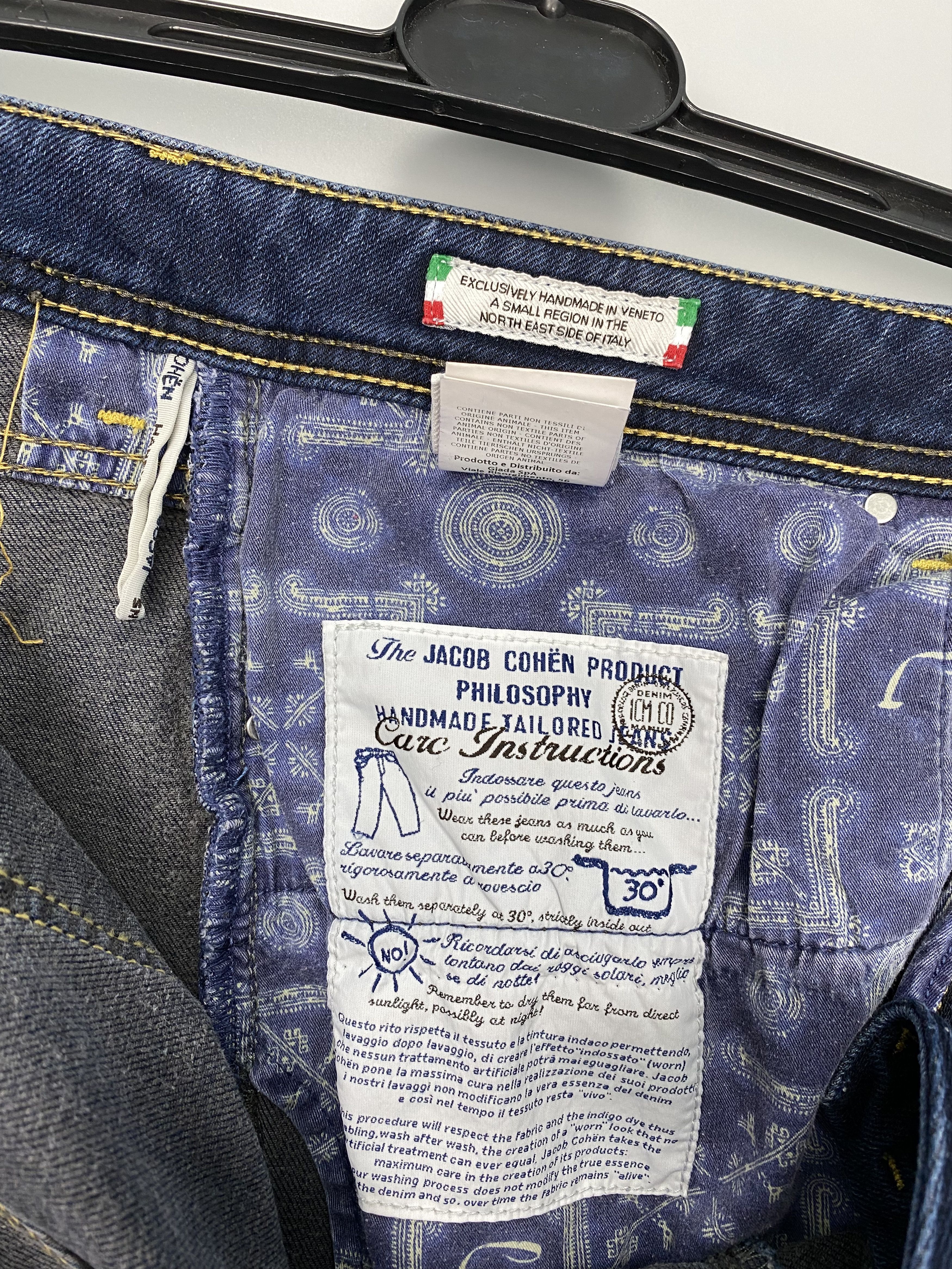 Jacob Cohen Jacob Cohen 622 Made in Italy Luxury Denim Jeans Size US 36 / EU 52 - 15 Thumbnail