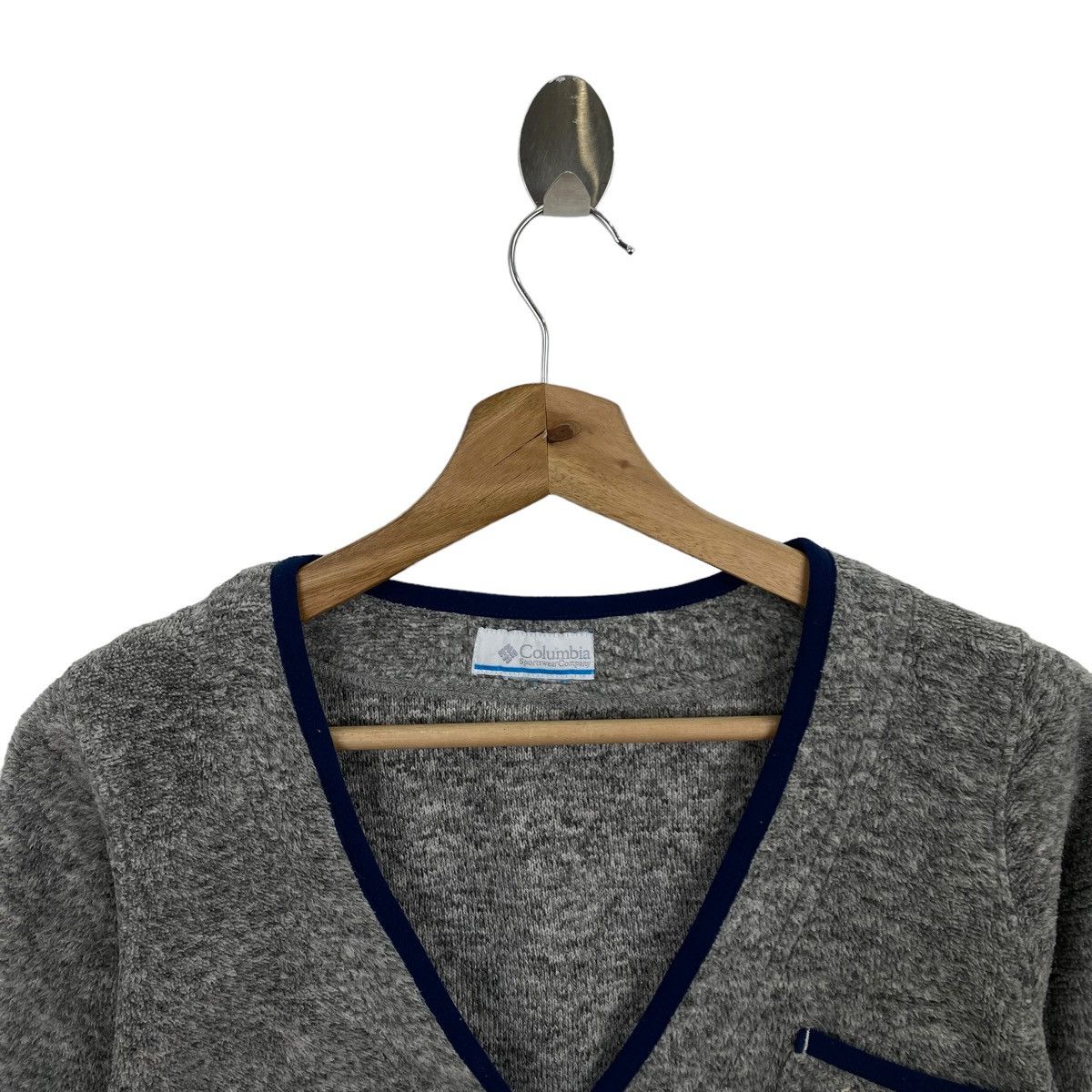 Columbia COLUMBIA SPORTWEAR USA Button Up Multi Pocket Grey Wool Size US S / EU 44-46 / 1 - 2 Thumbnail