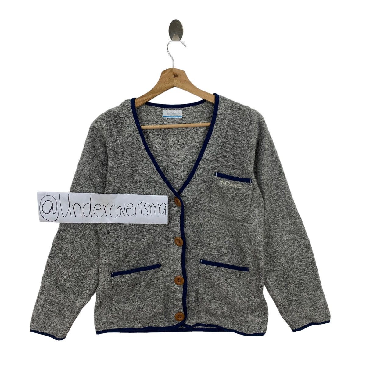 Columbia COLUMBIA SPORTWEAR USA Button Up Multi Pocket Grey Wool Size US S / EU 44-46 / 1 - 1 Thumbnail