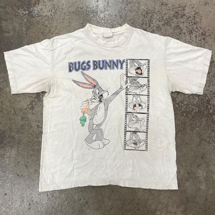 Vintage 90s vintage looney tunes bugs bunny graphic tshirt | Grailed