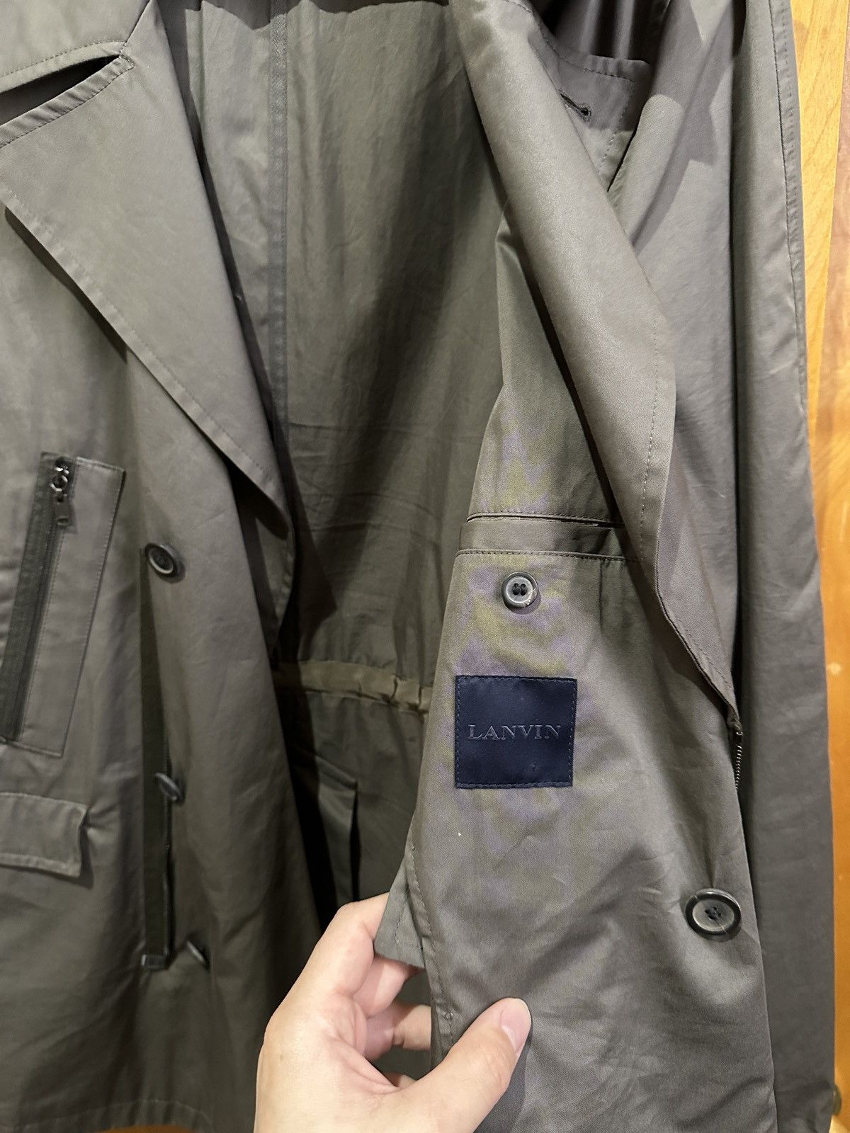 Lanvin Cotton Double Breasted Jacket - $2125 Size US L / EU 52-54 / 3 - 9 Thumbnail