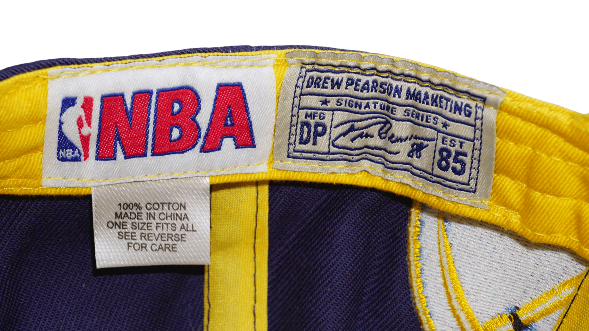 Drew Pearson × NBA Vintage NBA Denver Nuggets x Drew Pearson Snapback Hat Size ONE SIZE - 6 Thumbnail