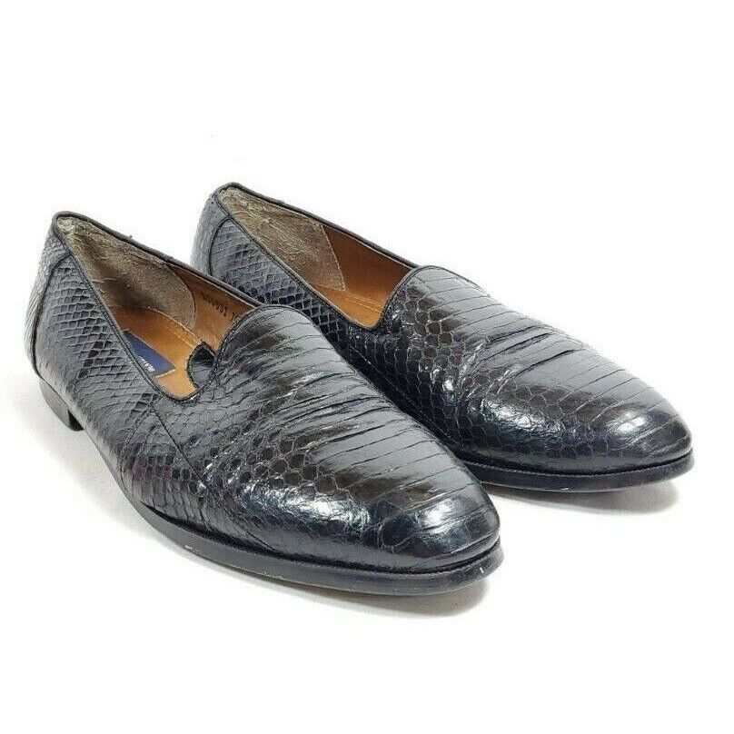 Giorgio Brutini Giorgio Brutini Genuine Snakeskin Loafers Men's Size 10.5 Size US 10.5 / EU 43-44 - 2 Thumbnail
