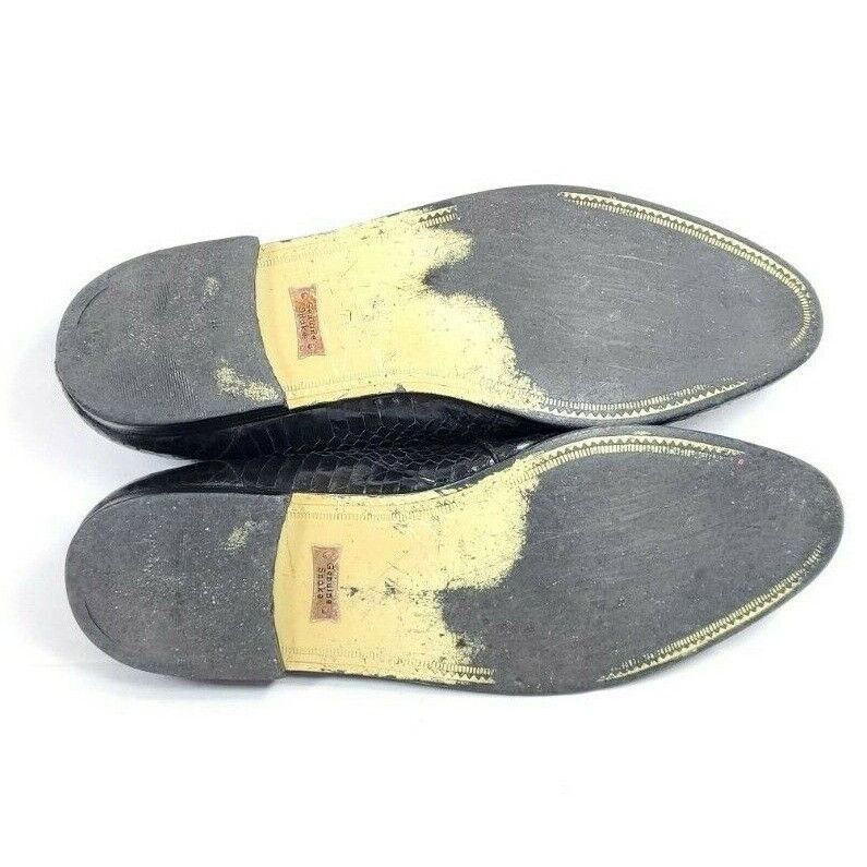 Giorgio Brutini Giorgio Brutini Genuine Snakeskin Loafers Men's Size 10.5 Size US 10.5 / EU 43-44 - 8 Thumbnail