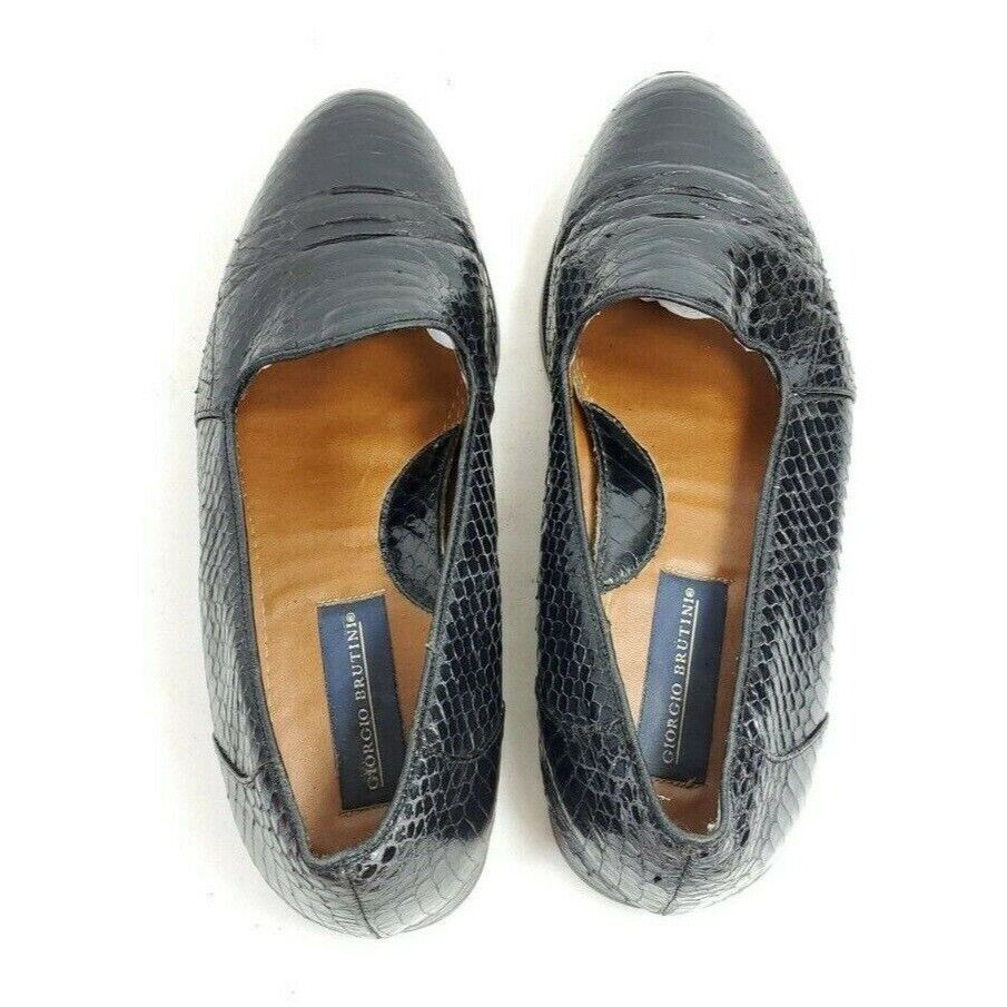 Giorgio Brutini Giorgio Brutini Genuine Snakeskin Loafers Men's Size 10.5 Size US 10.5 / EU 43-44 - 7 Thumbnail