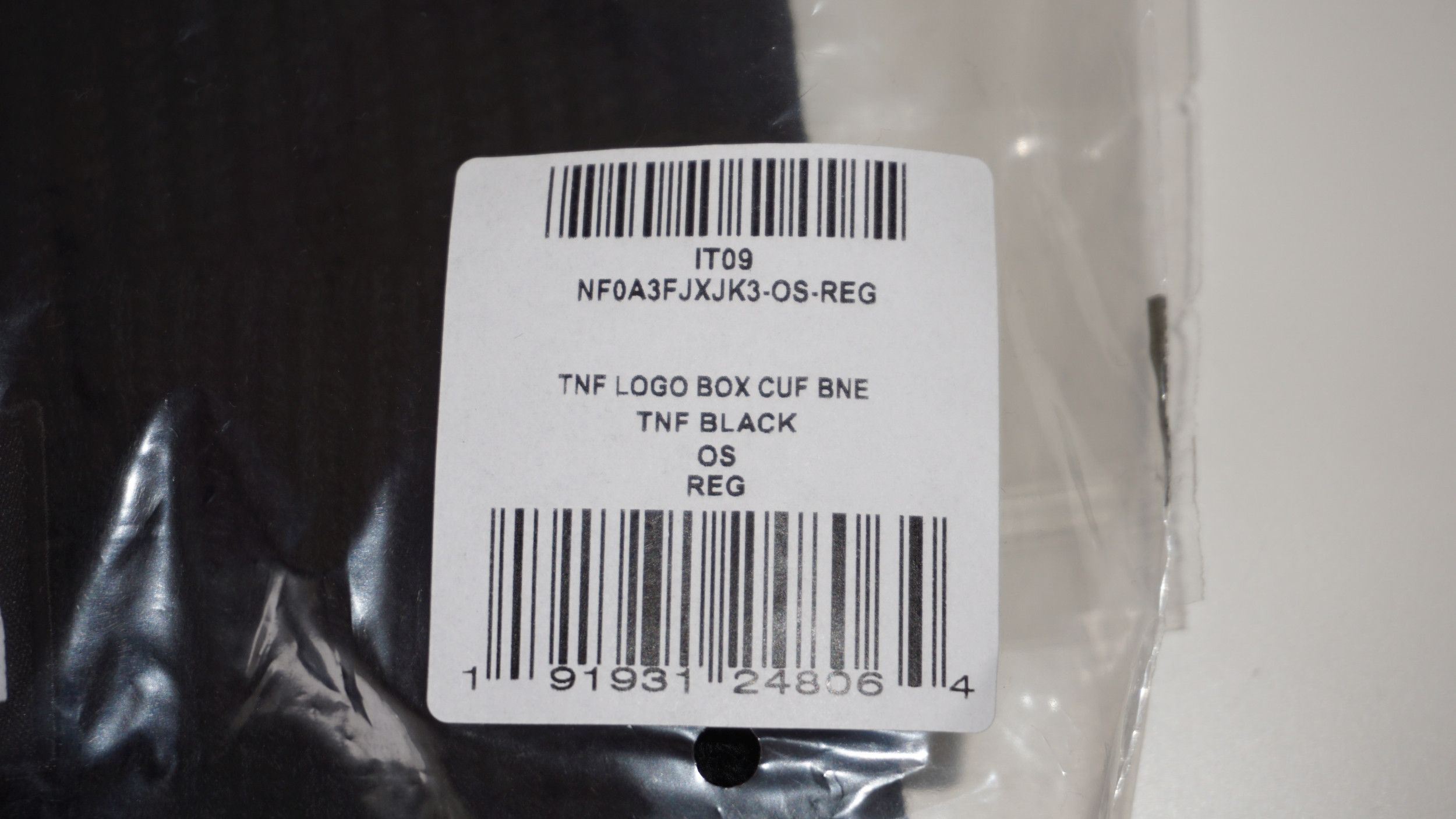 The North Face The North Face Big Logo Cuffed Beanie Black NEW WITH TAGS Size ONE SIZE - 3 Thumbnail