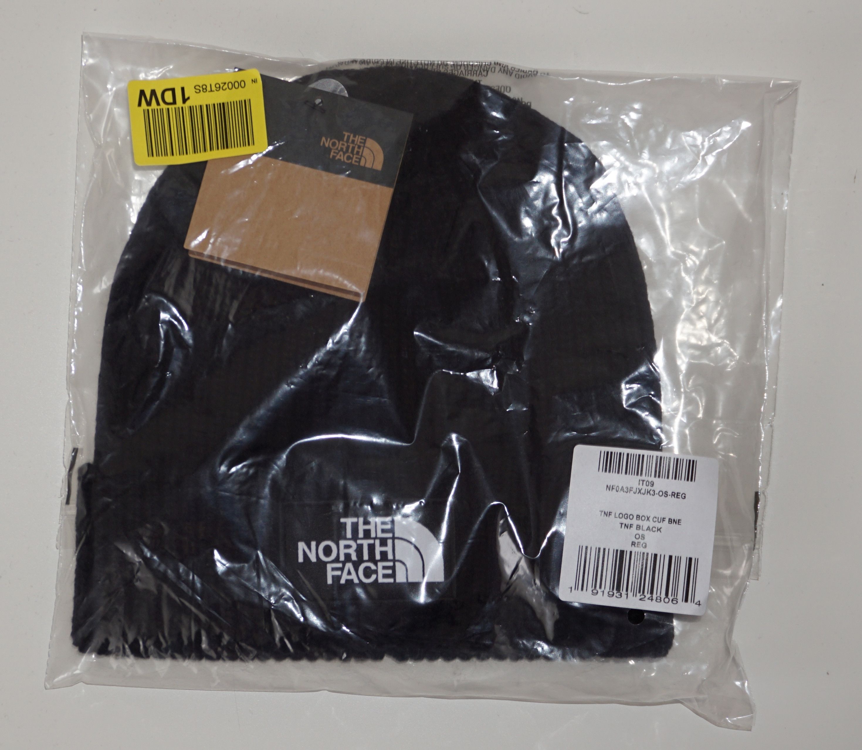 The North Face The North Face Big Logo Cuffed Beanie Black NEW WITH TAGS Size ONE SIZE - 2 Thumbnail