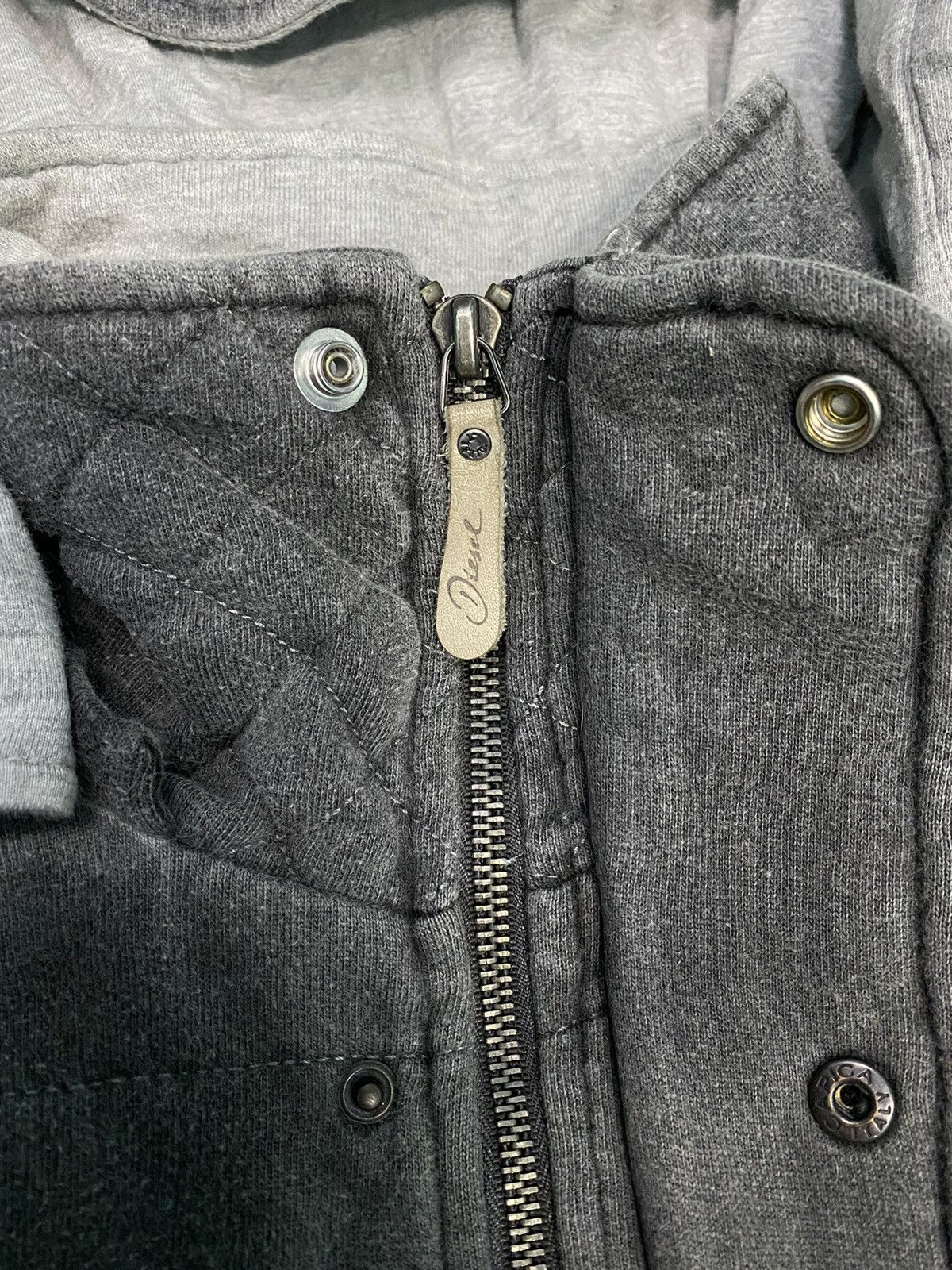 Diesel × Vintage Vintage diesel punk style jacket zipper Size US XXS / EU 40 - 4 Thumbnail