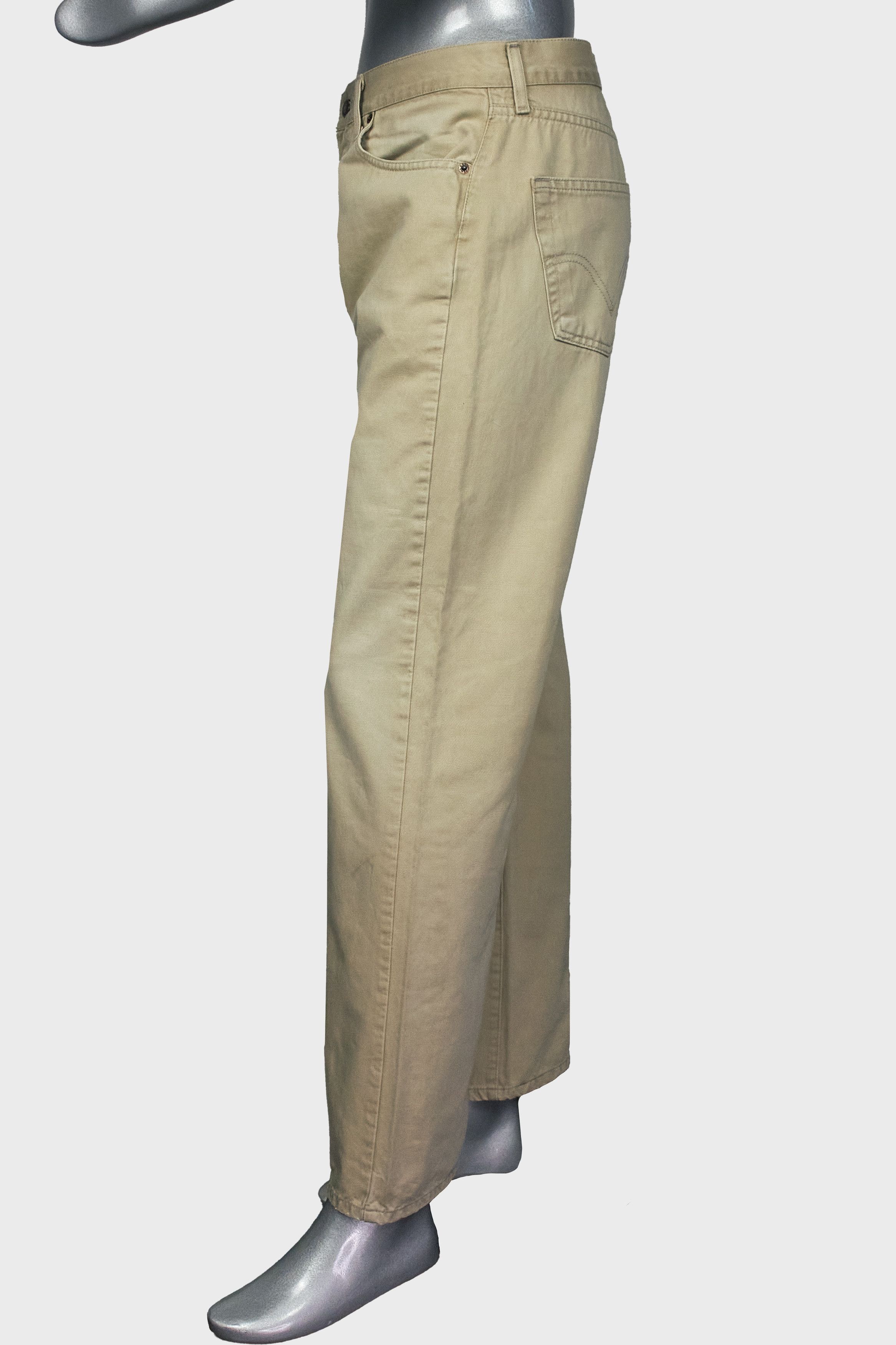Levi's Vintage Levi's Men's Beige Jeans, Casual Pants Y2K Size US 34 / EU 50 - 5 Thumbnail