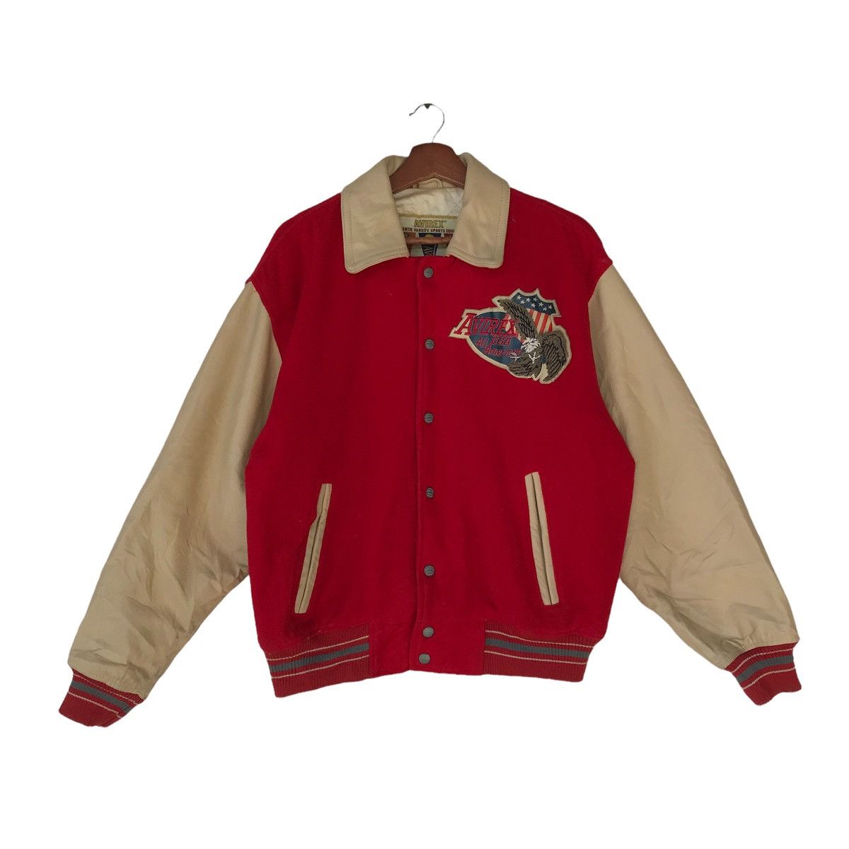 Avirex × Varsity Jacket ‼️🔥VINTAGE AVIREX VARSITY LEATHER