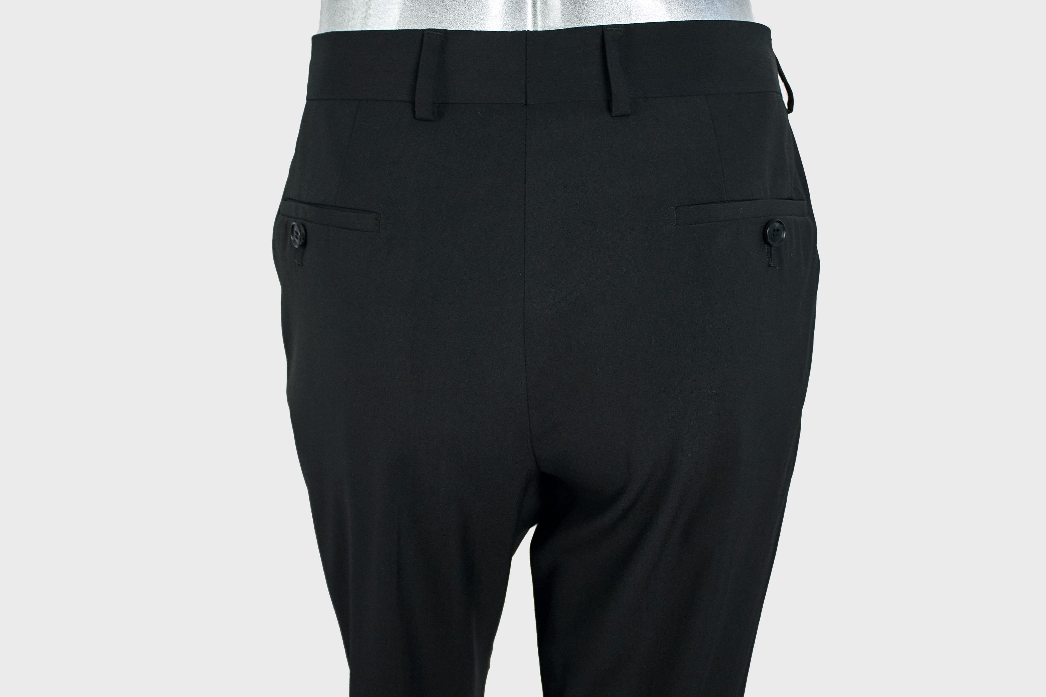 Hugo Boss Hugo Boss Mens dress wool black pants trousers Size US 34 / EU 50 - 10 Thumbnail