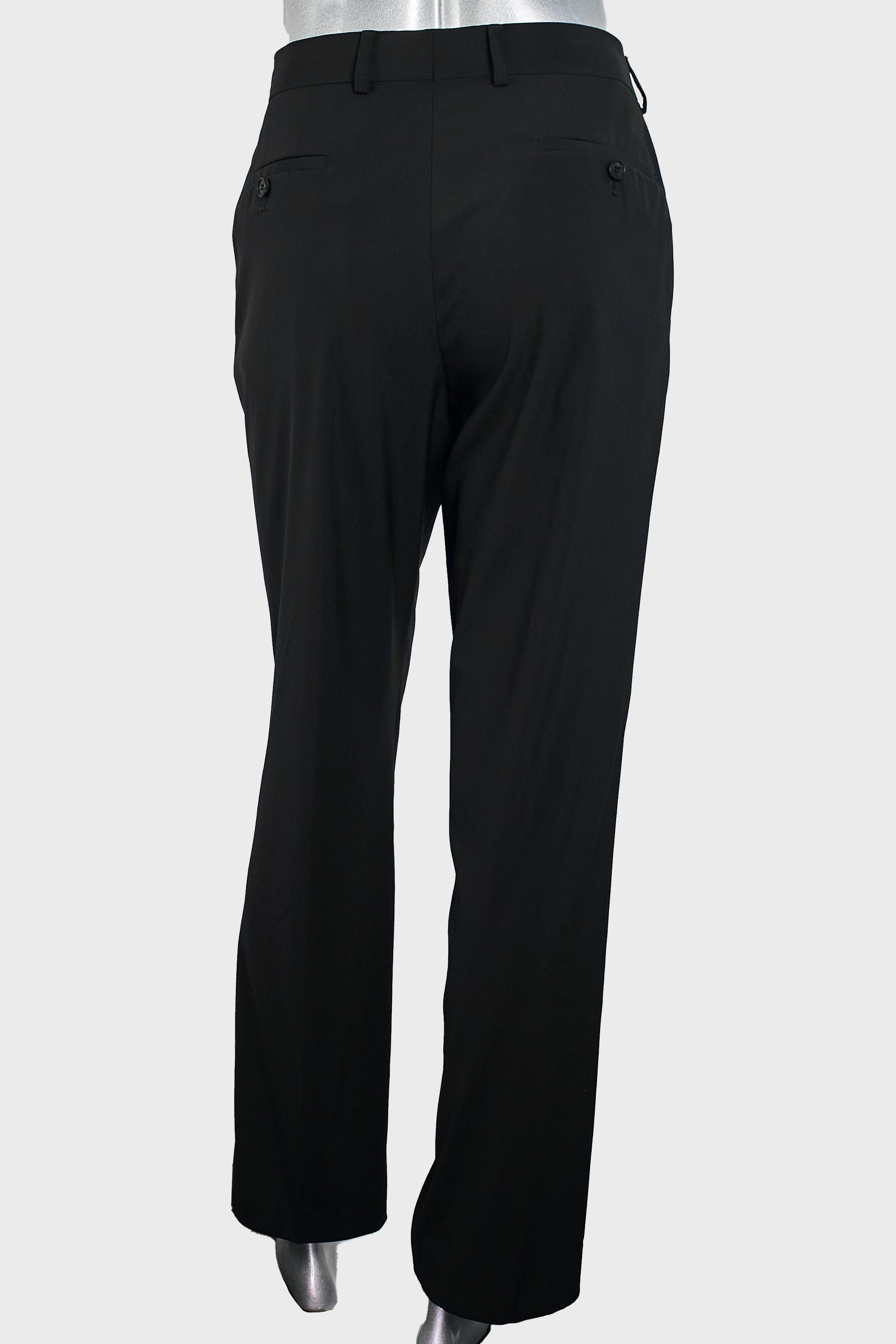 Hugo Boss Hugo Boss Mens dress wool black pants trousers Size US 34 / EU 50 - 6 Thumbnail
