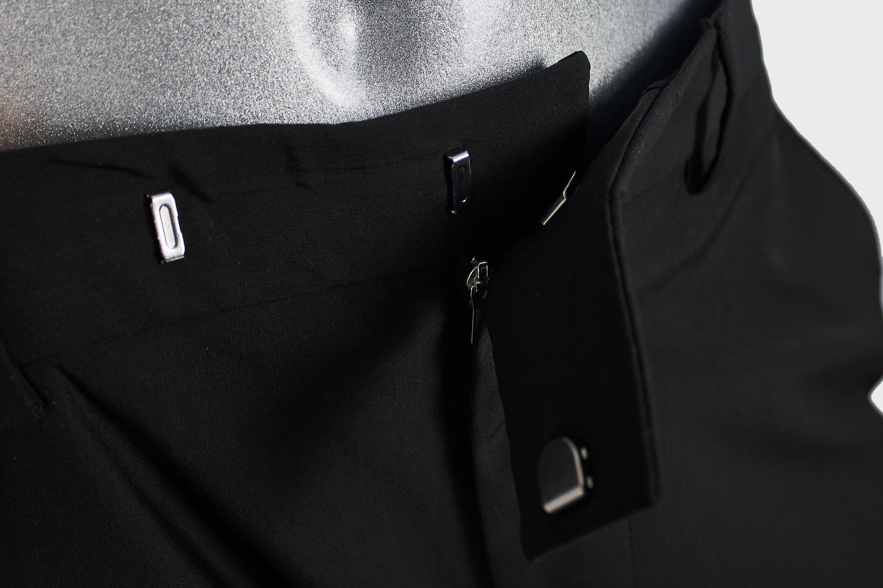 Hugo Boss Hugo Boss Mens dress wool black pants trousers Size US 34 / EU 50 - 11 Thumbnail