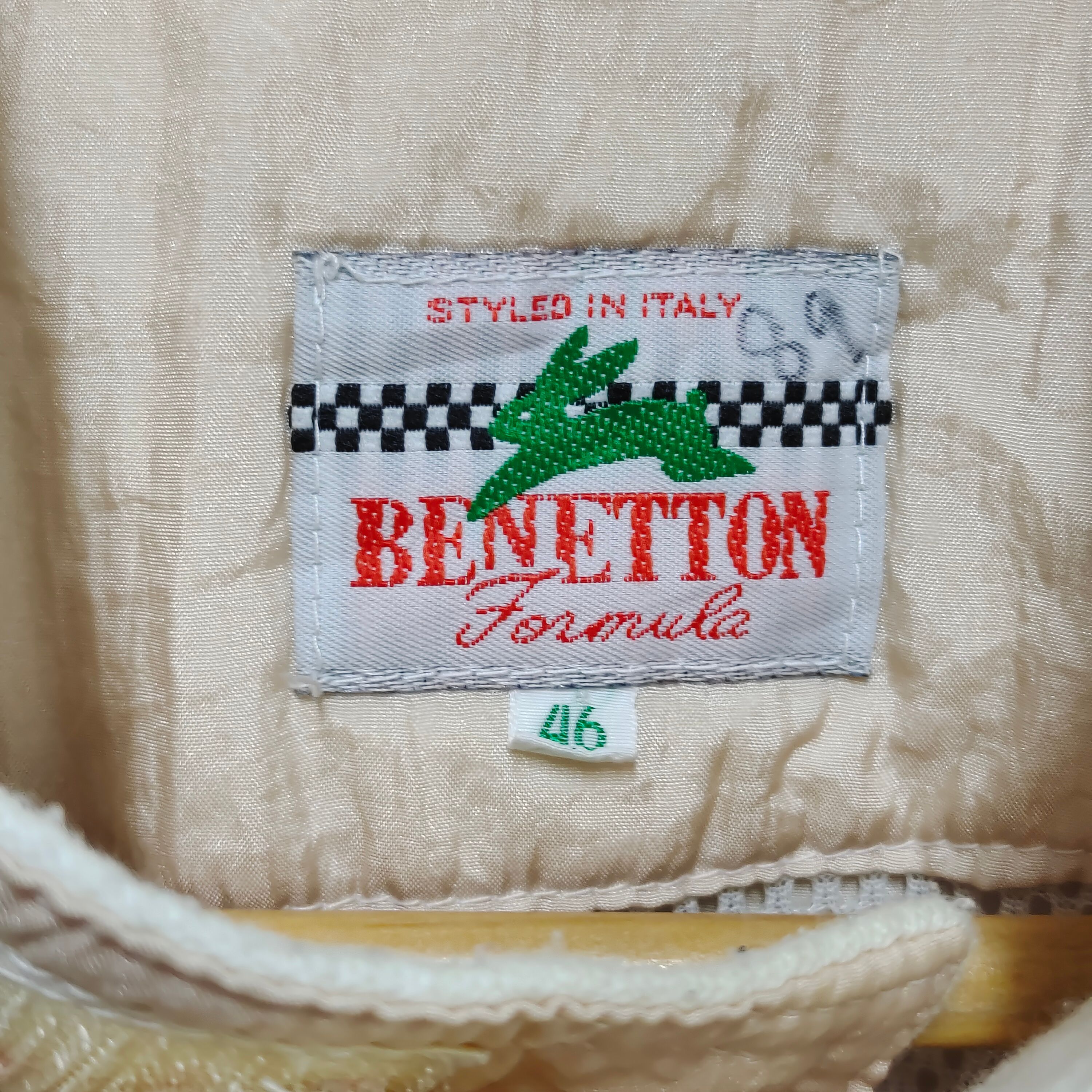 Vintage Vintage Benetton Formula 1 Light Jacket Size US M / EU 48-50 / 2 - 5 Thumbnail