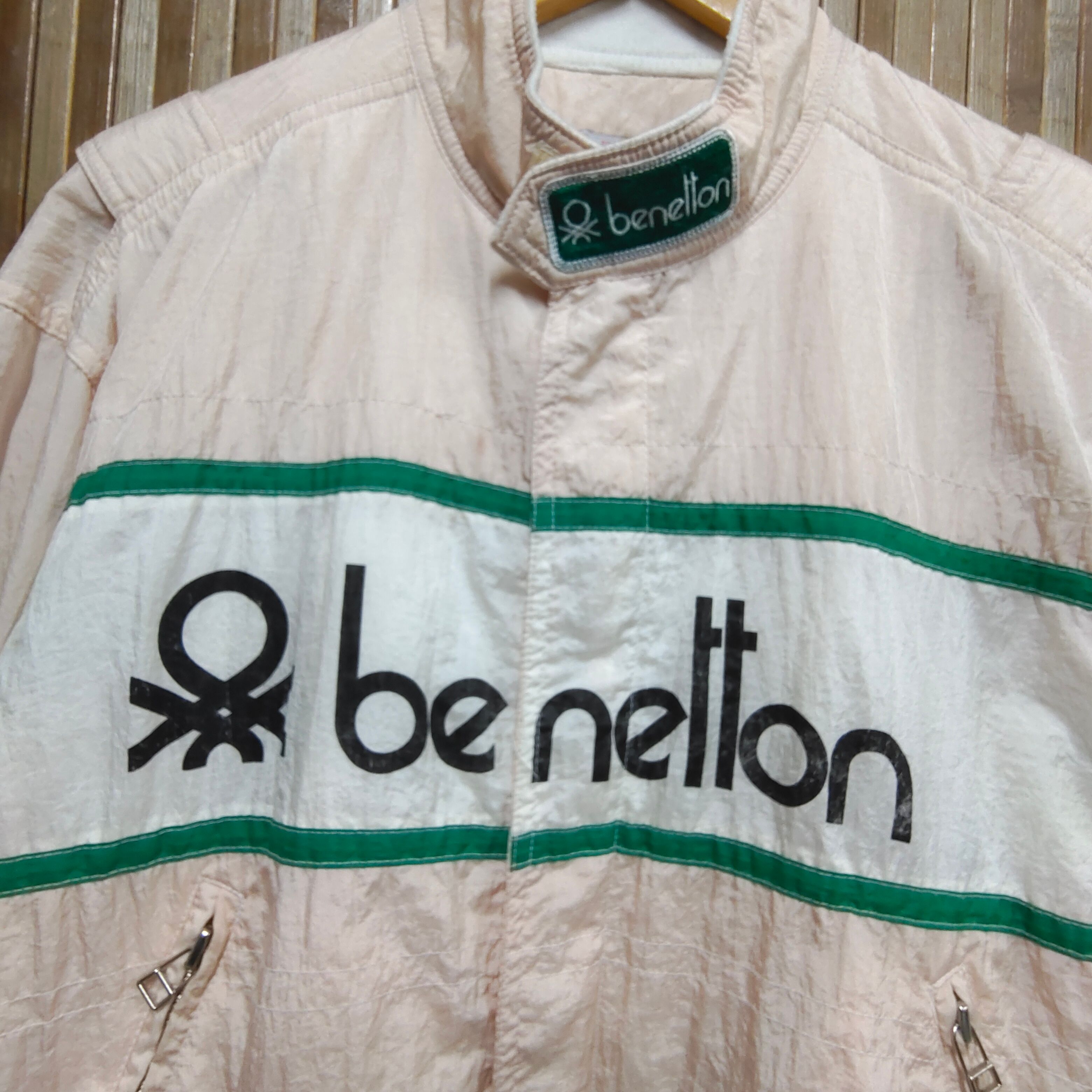 Vintage Vintage Benetton Formula 1 Light Jacket Size US M / EU 48-50 / 2 - 6 Thumbnail