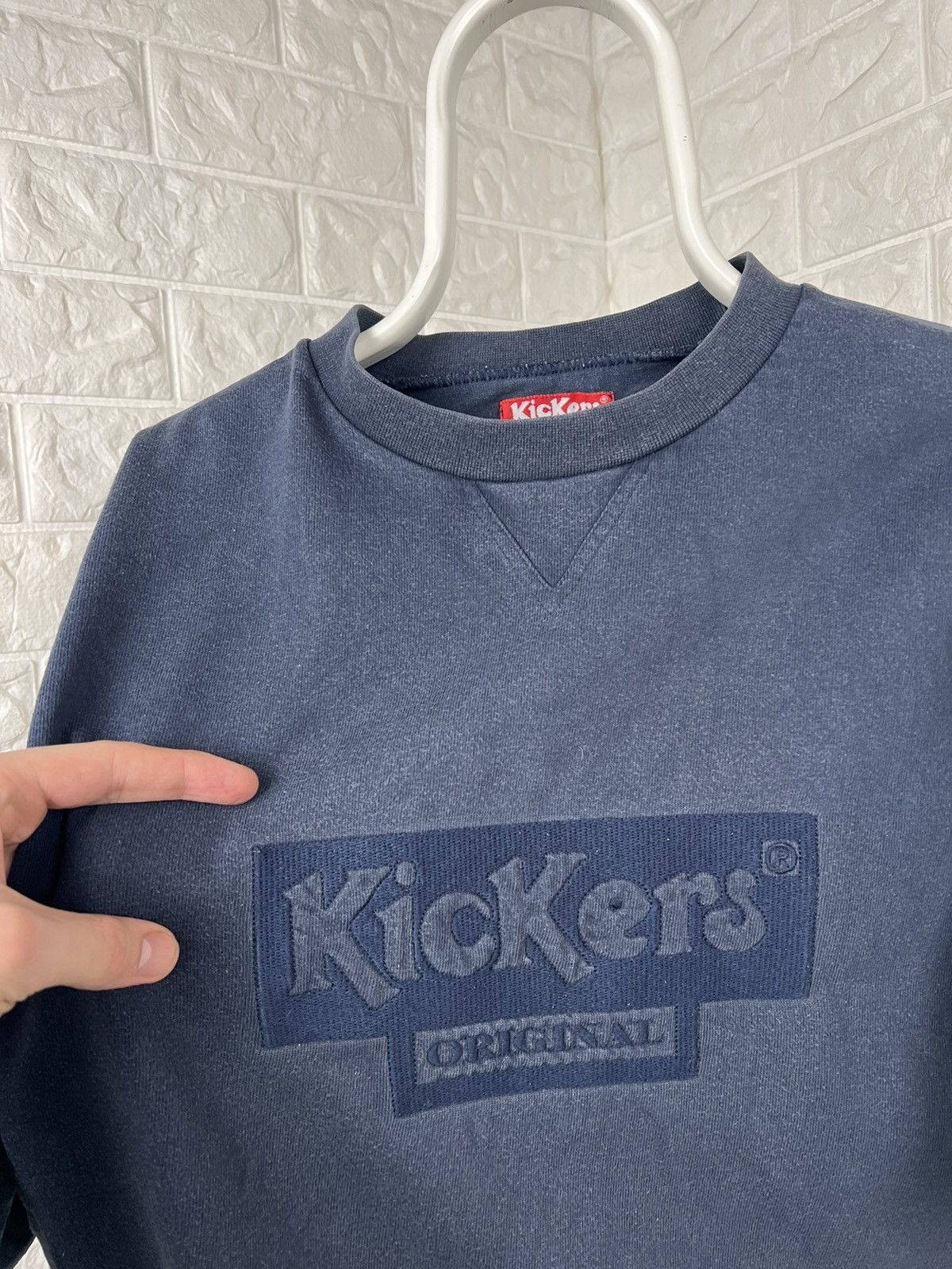 Kickers × Vintage Vintage Kickers big logo Faded Shirt Size US XL / EU 56 / 4 - 5 Thumbnail