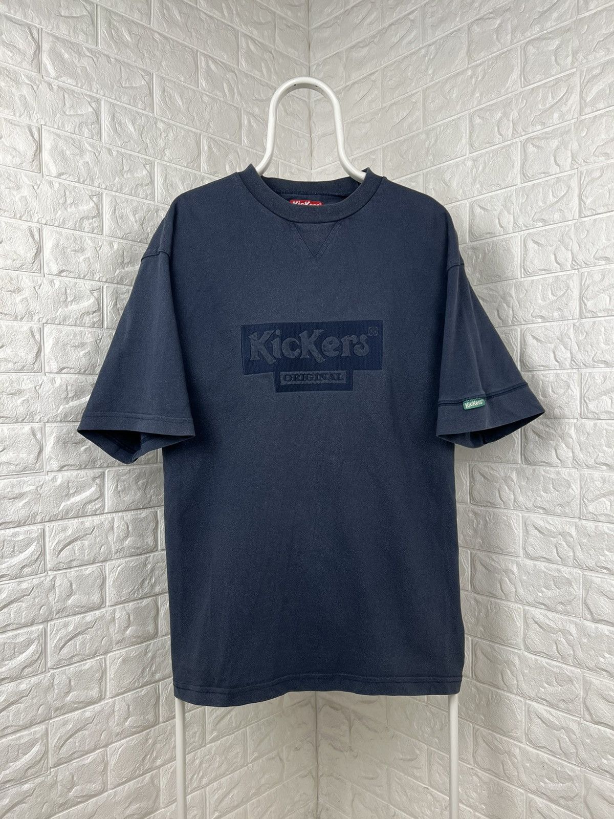 Kickers × Vintage Vintage Kickers big logo Faded Shirt Size US XL / EU 56 / 4 - 1 Thumbnail