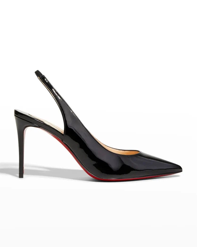 Christian Louboutin Kate Sling Patent Leather Pumps