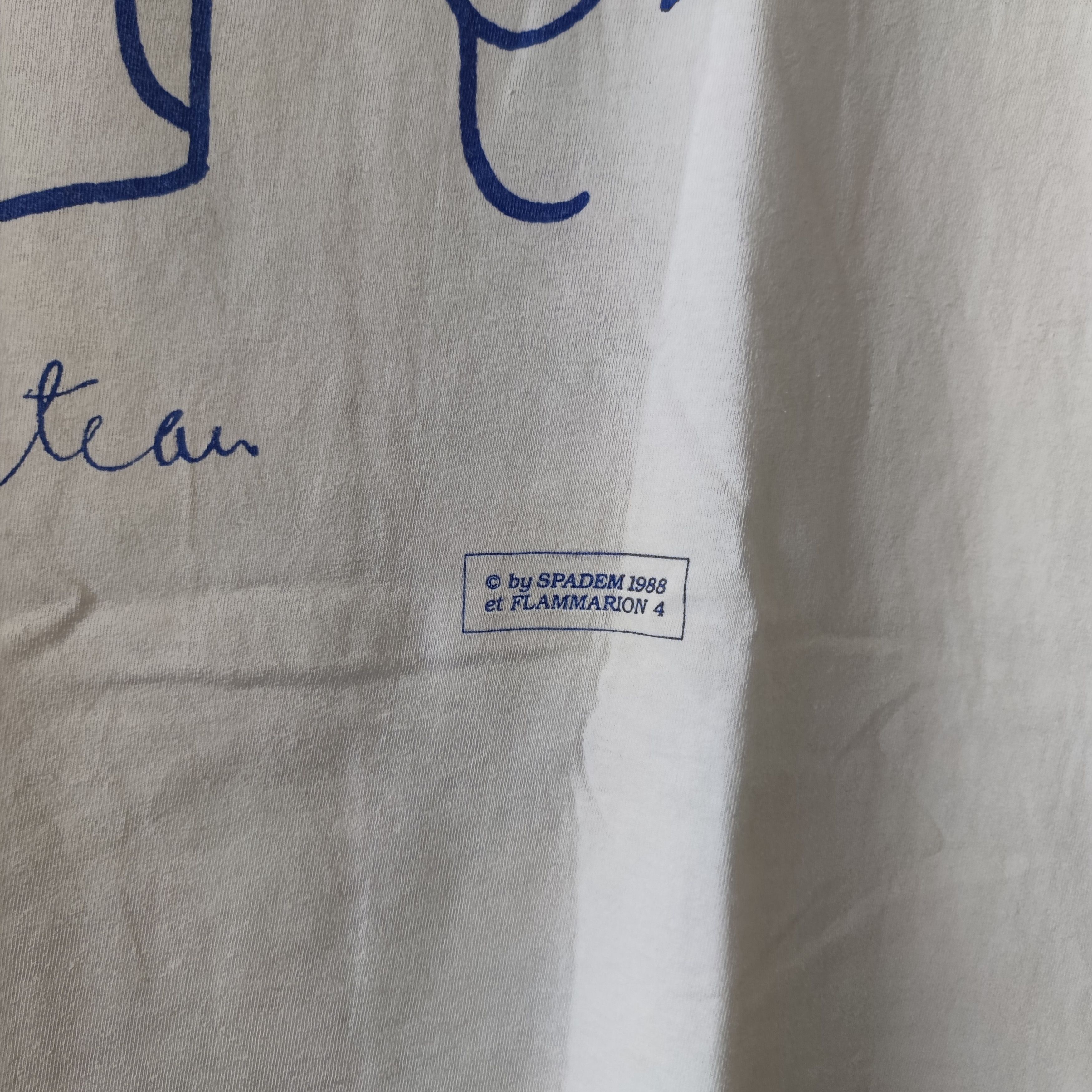 Vintage 1988 JEAN COCTEAU BY SPADEM ET FLAMMARION 4 XL FITS M Size US M / EU 48-50 / 2 - 4 Thumbnail