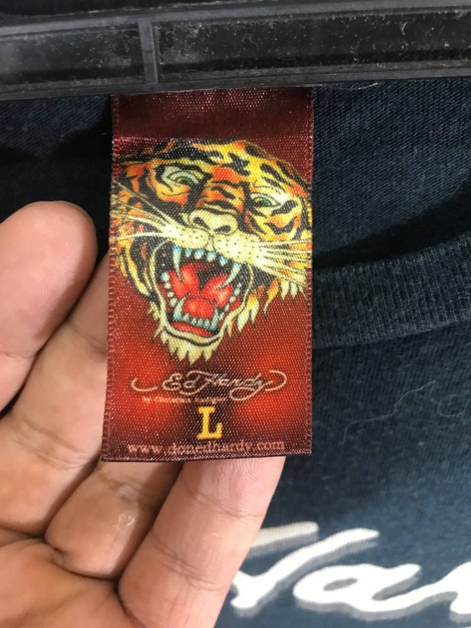 Ed Hardy Rare Design eagle death before dishonor Size US L / EU 52-54 / 3 - 8 Thumbnail