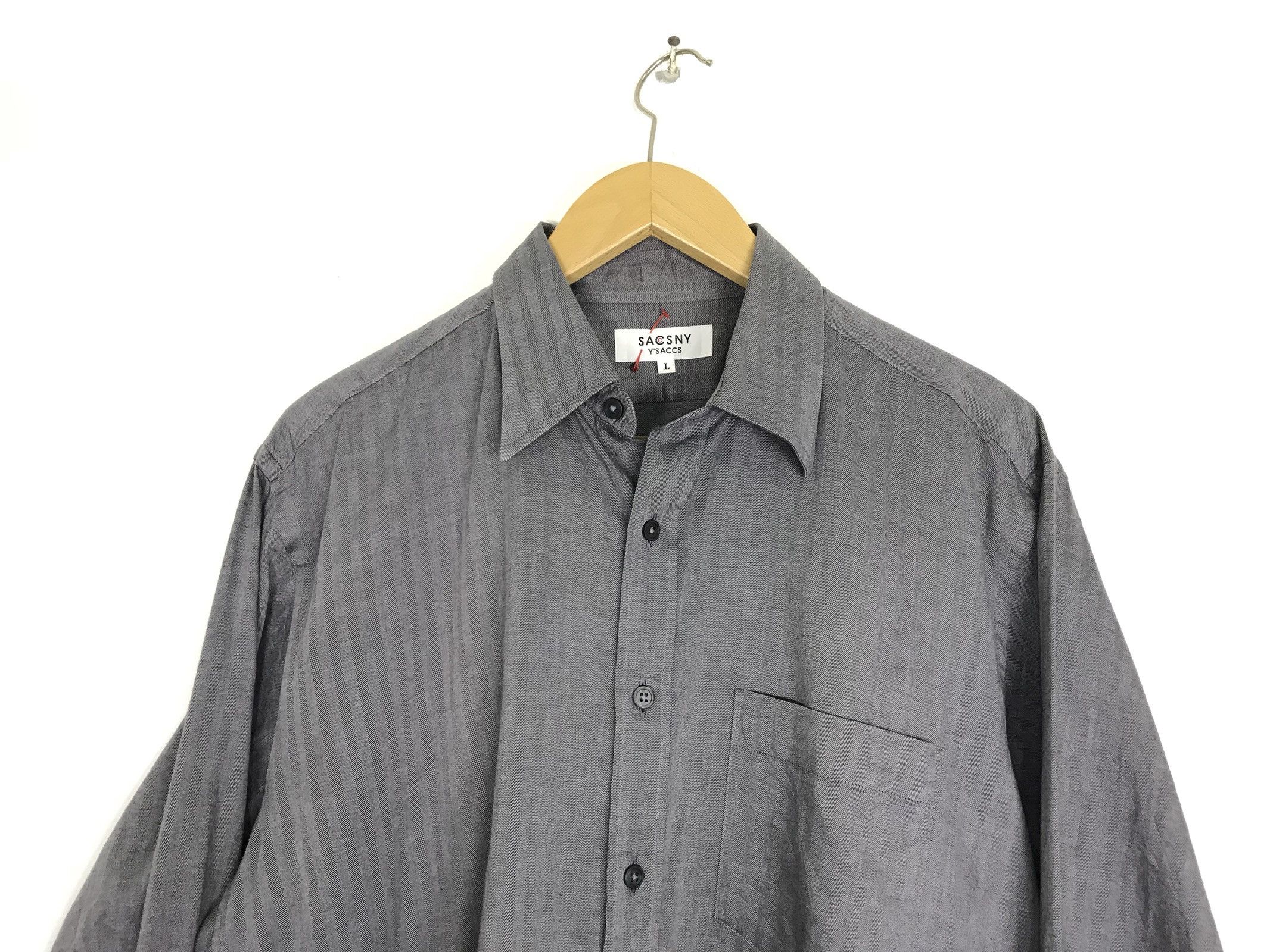 SACSNY Y’SACCS BY YOHJI YAMAMOTO Y’s AAR CASUAL SHIRT POCKET